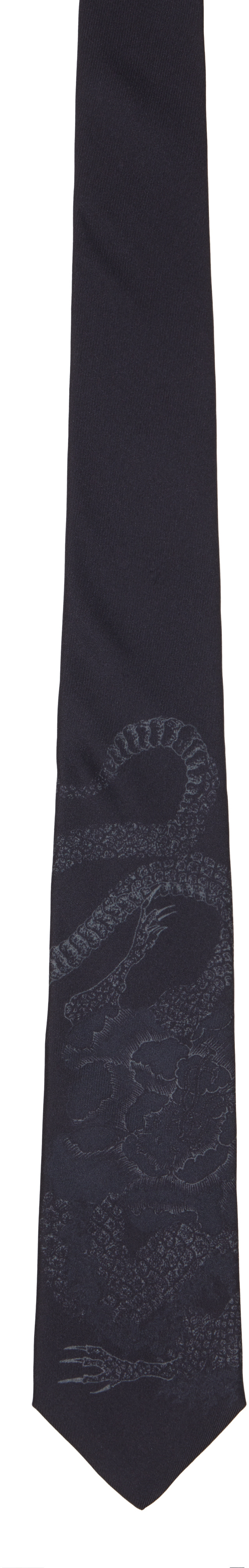 OUR LEGACY - Navy Silk Tie