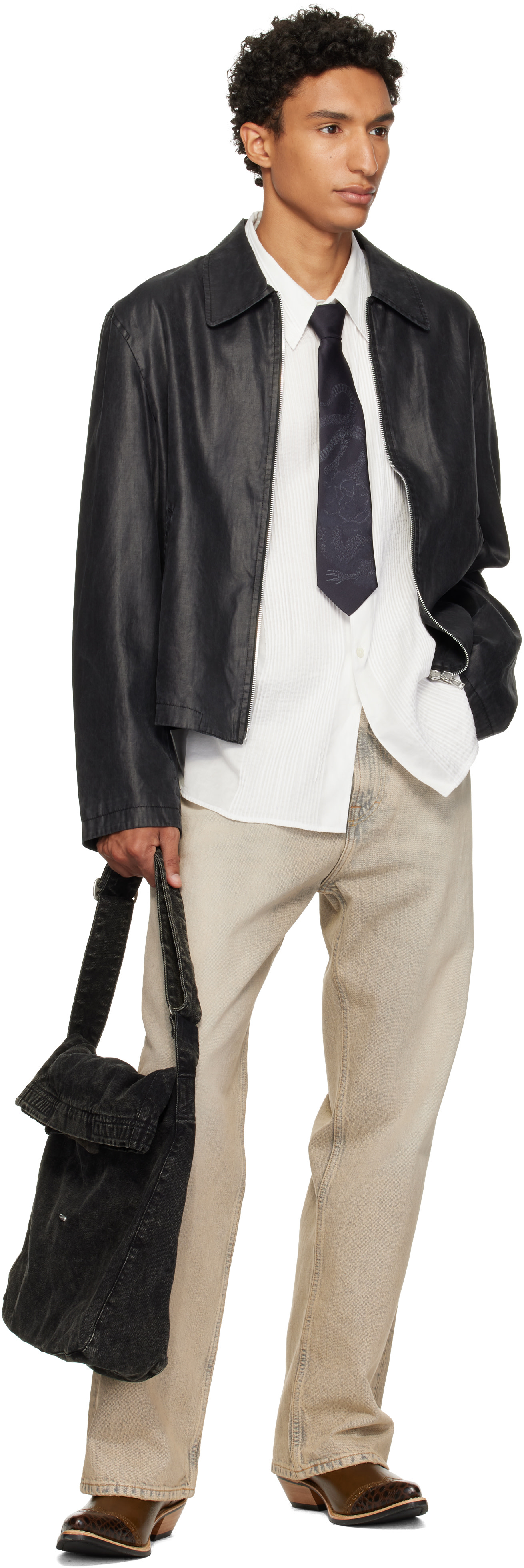 OUR LEGACY - Gray Sling Bag