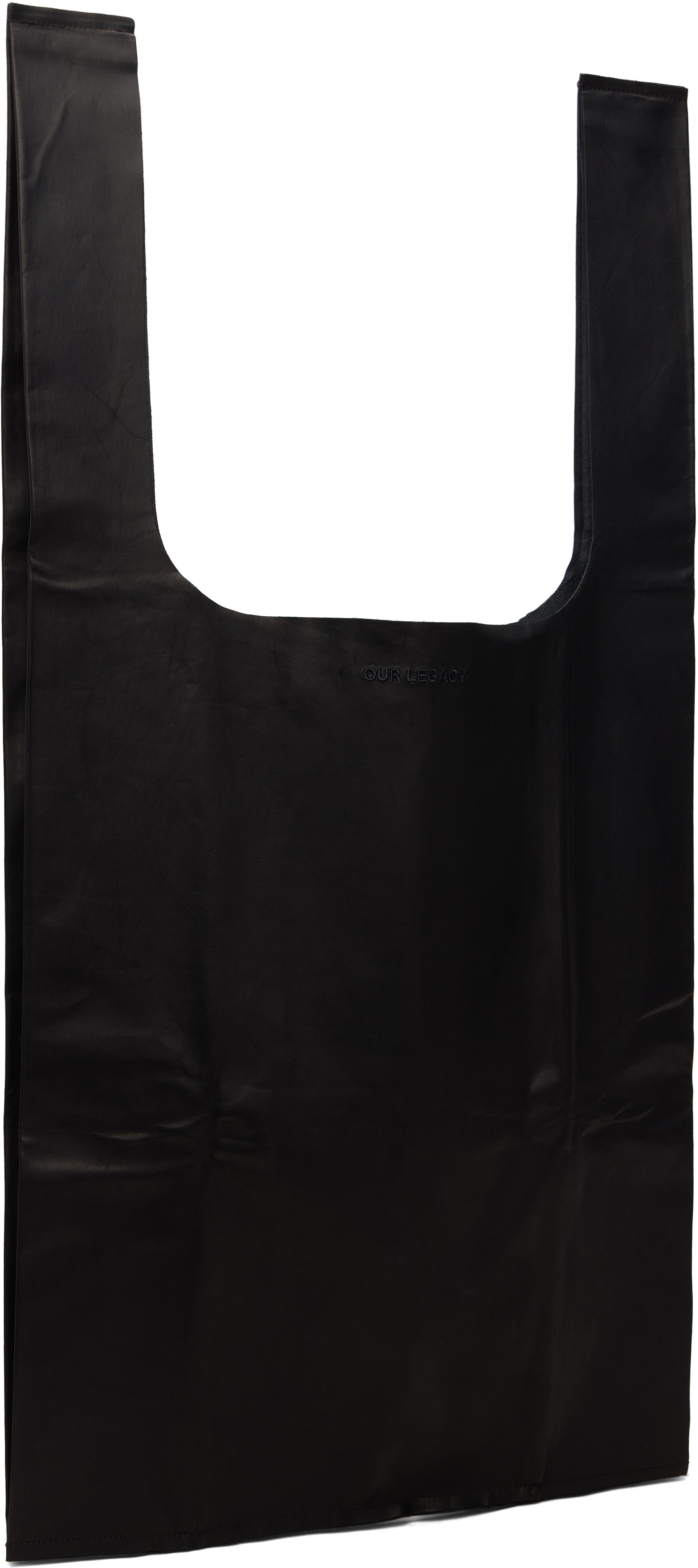 OUR LEGACY: ブラック Grocery Bag トートバッグ | SSENSE 日本