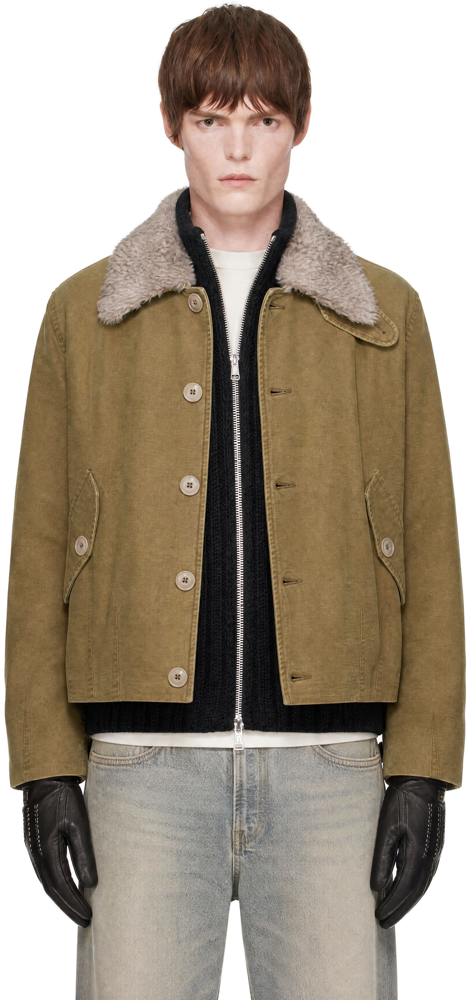 OUR LEGACY - Khaki Aerial Jacket