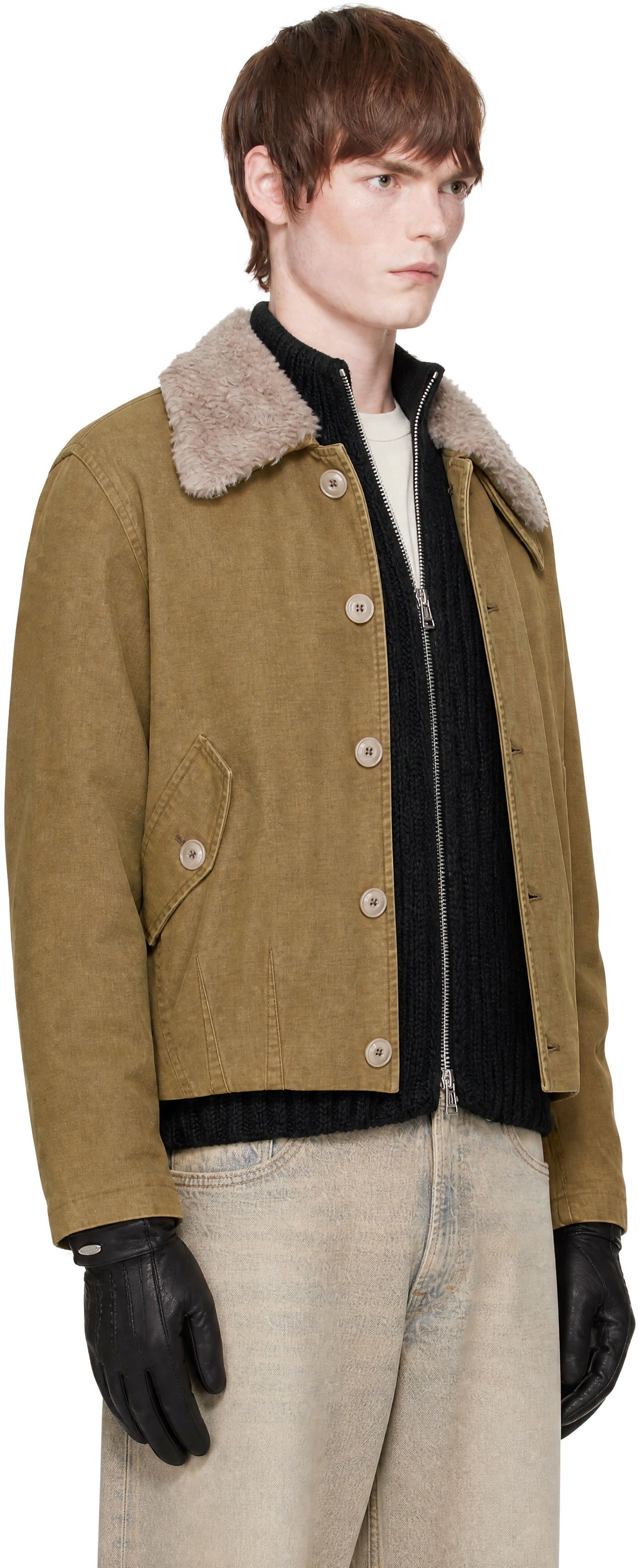 OUR LEGACY - Khaki Aerial Jacket