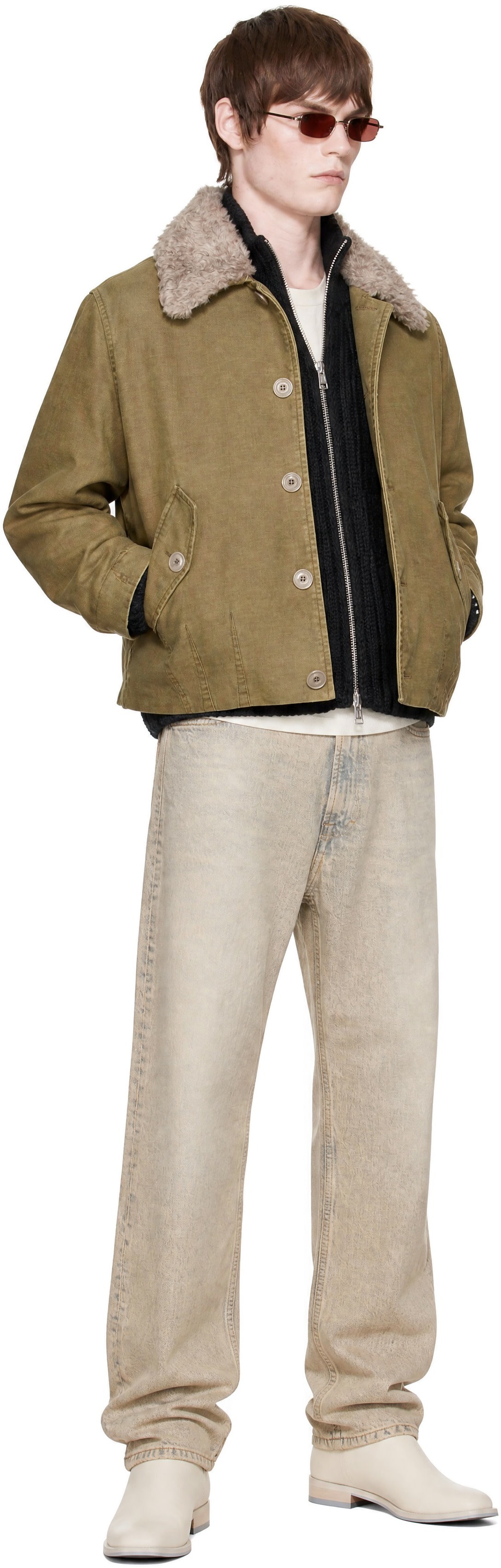OUR LEGACY - Khaki Aerial Jacket