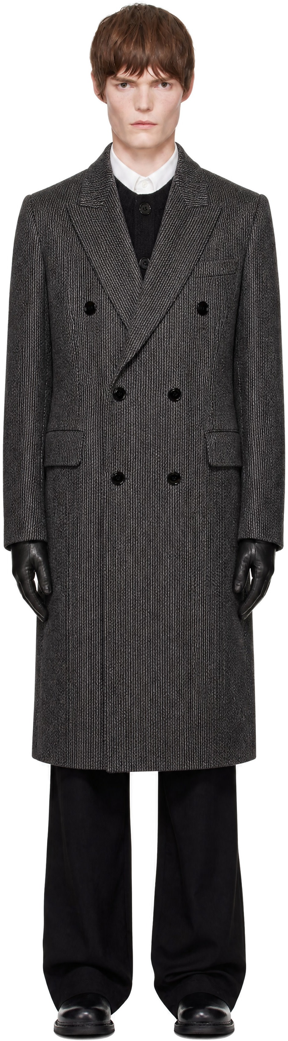 OUR LEGACY - Gray Extended Whale Coat