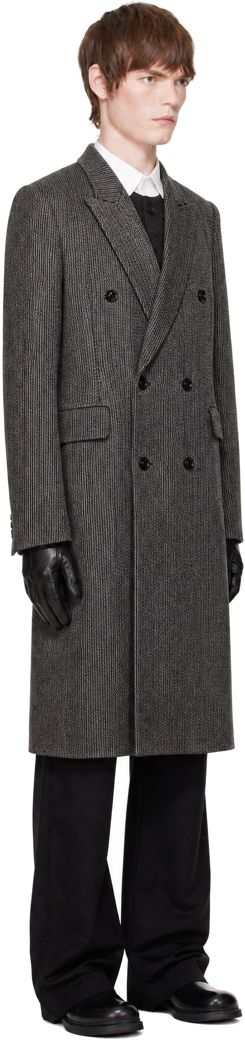 OUR LEGACY - Gray Extended Whale Coat