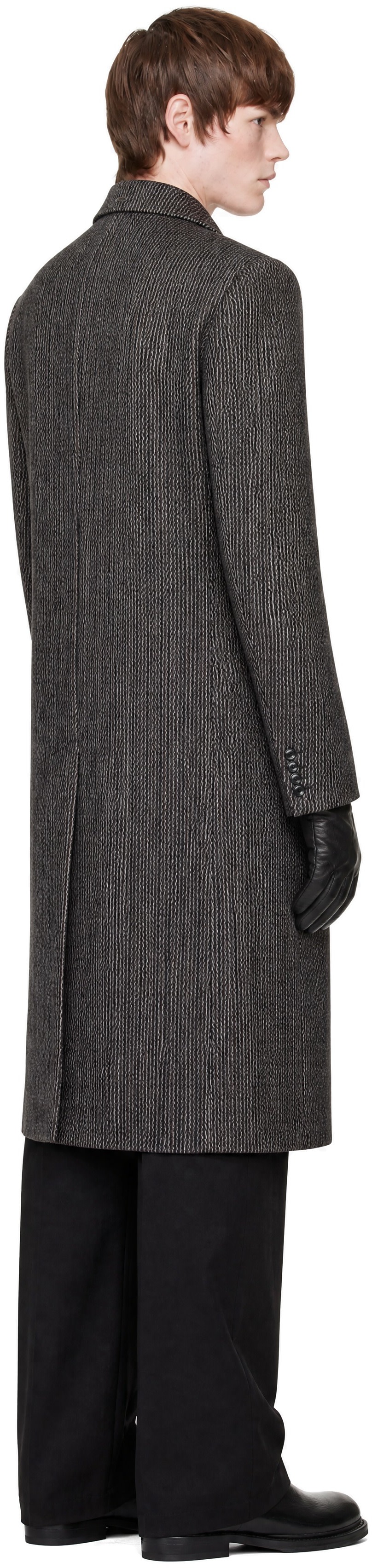 OUR LEGACY - Gray Extended Whale Coat