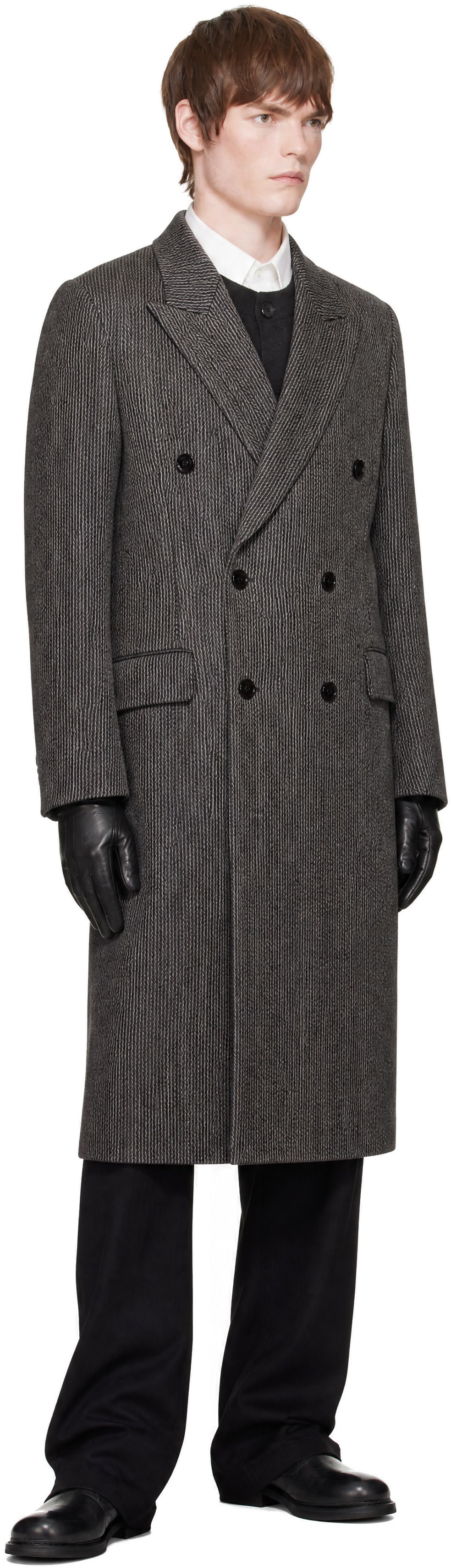 OUR LEGACY - Gray Extended Whale Coat