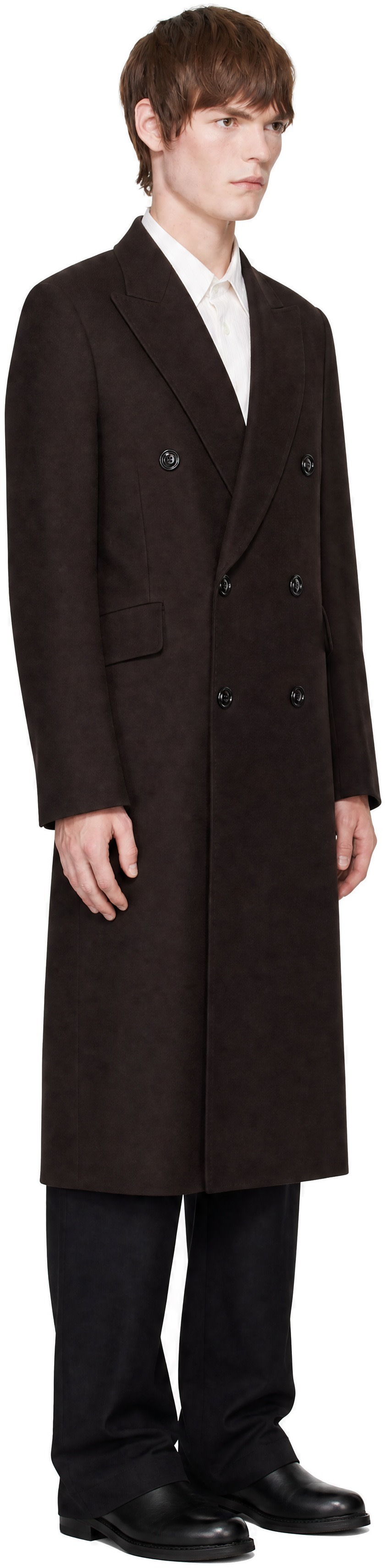 OUR LEGACY - Brown Extended Whale Coat
