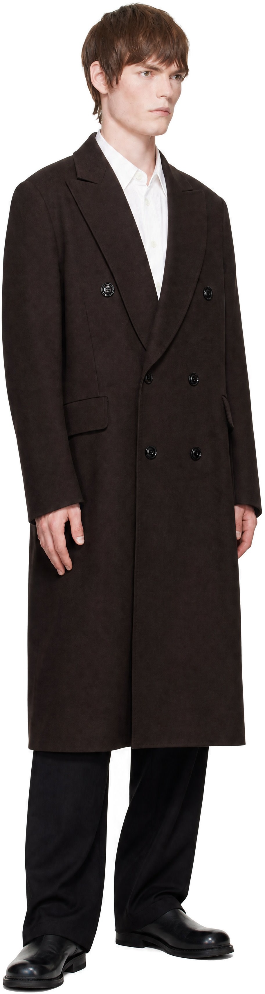 OUR LEGACY - Brown Extended Whale Coat