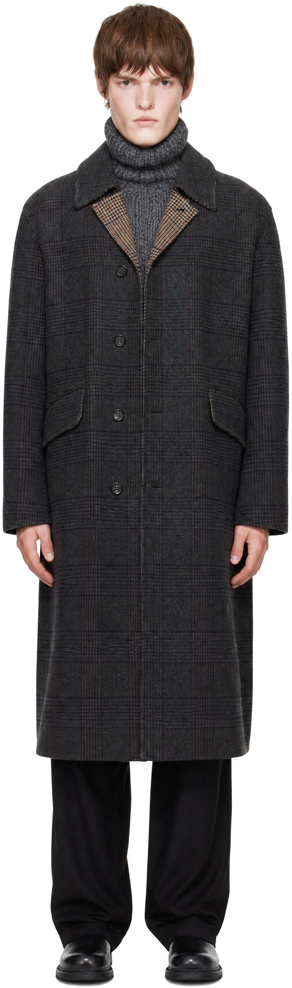 OUR LEGACY - Gray Collapse Carcoat