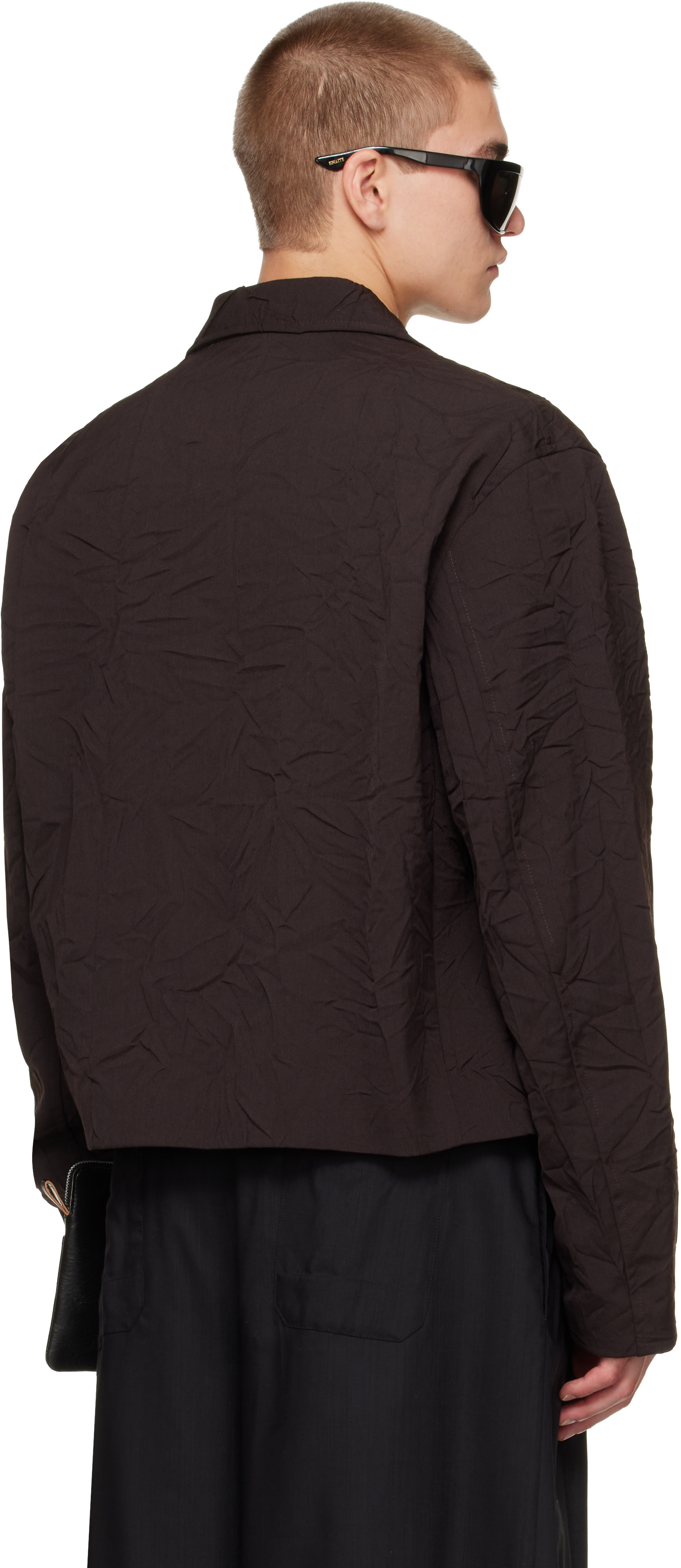 OUR LEGACY - Blouson écourté brun