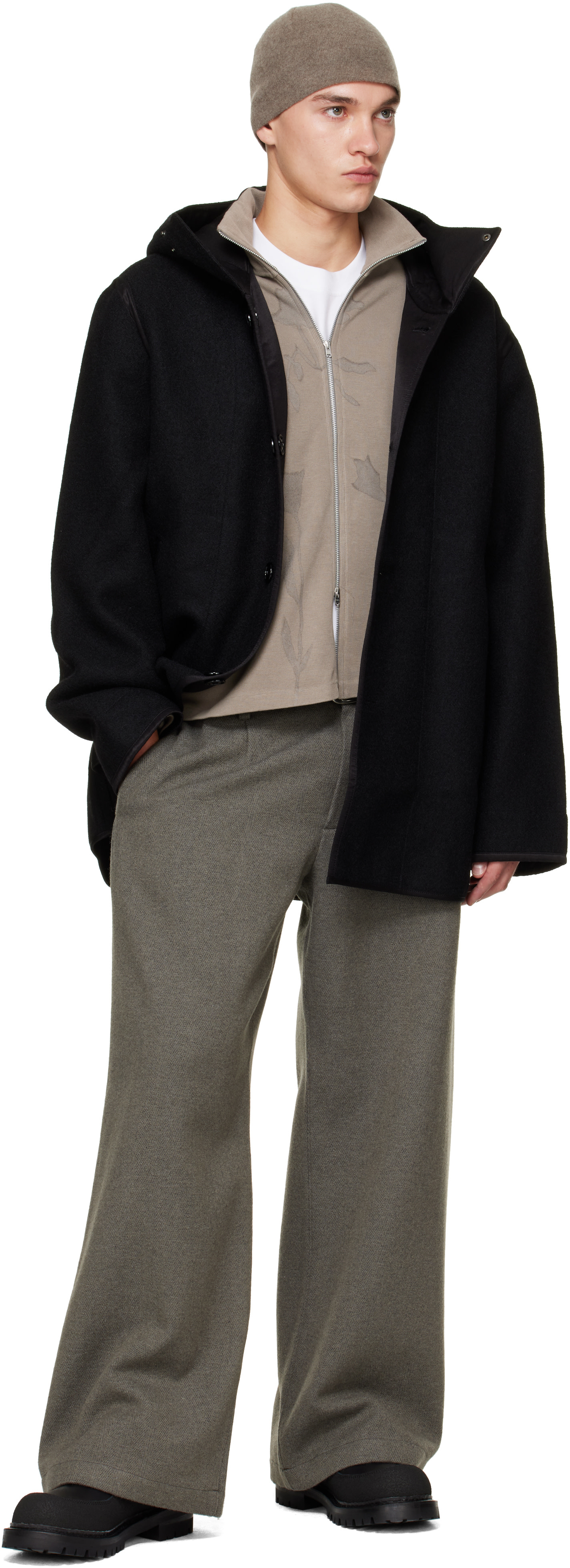 OUR LEGACY - Black Reversible Liner Jacket