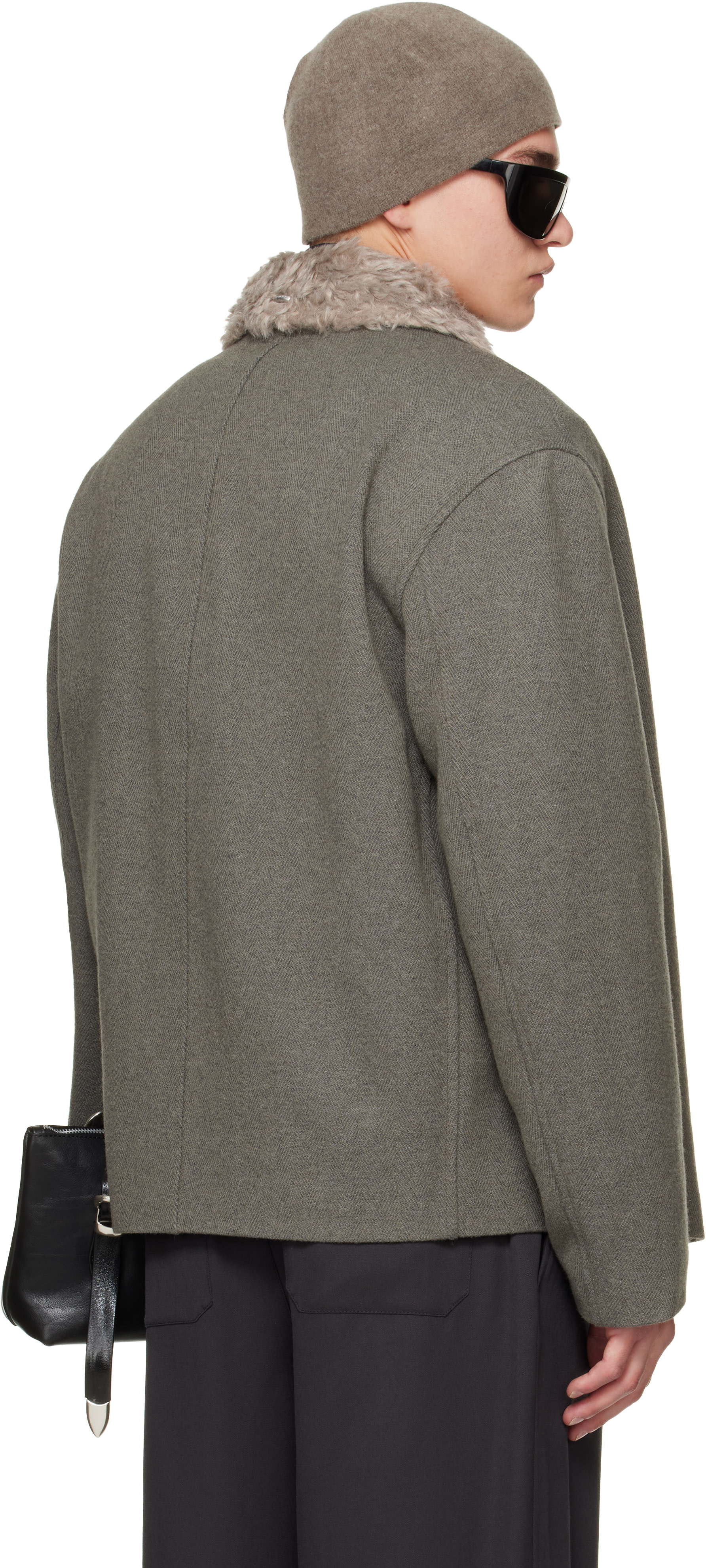 OUR LEGACY - Blouson Evolved gris