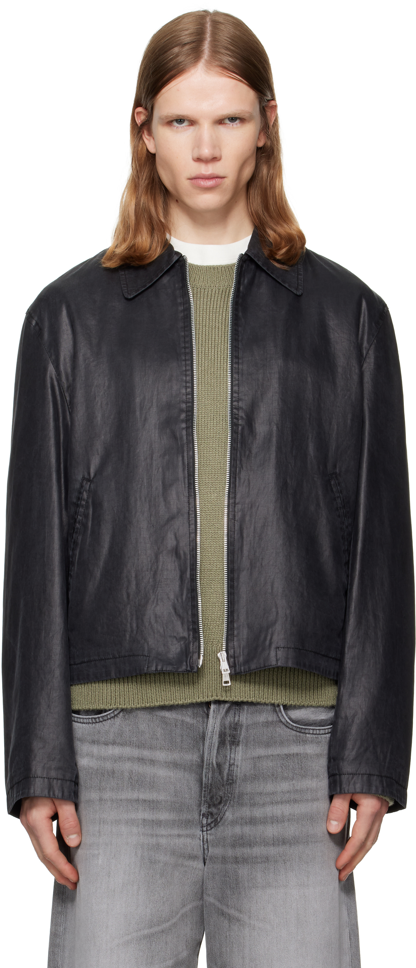 OUR LEGACY - Black Mini Worker Jacket