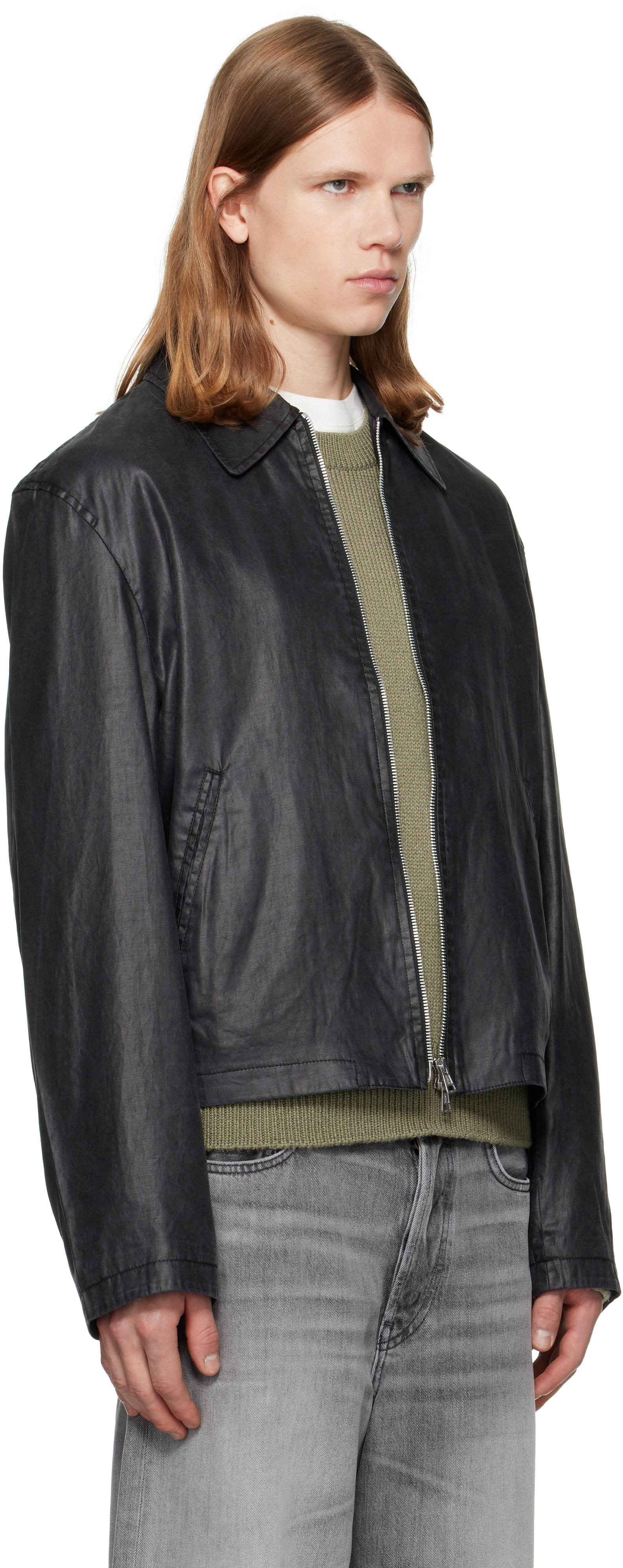 OUR LEGACY - Black Mini Worker Jacket