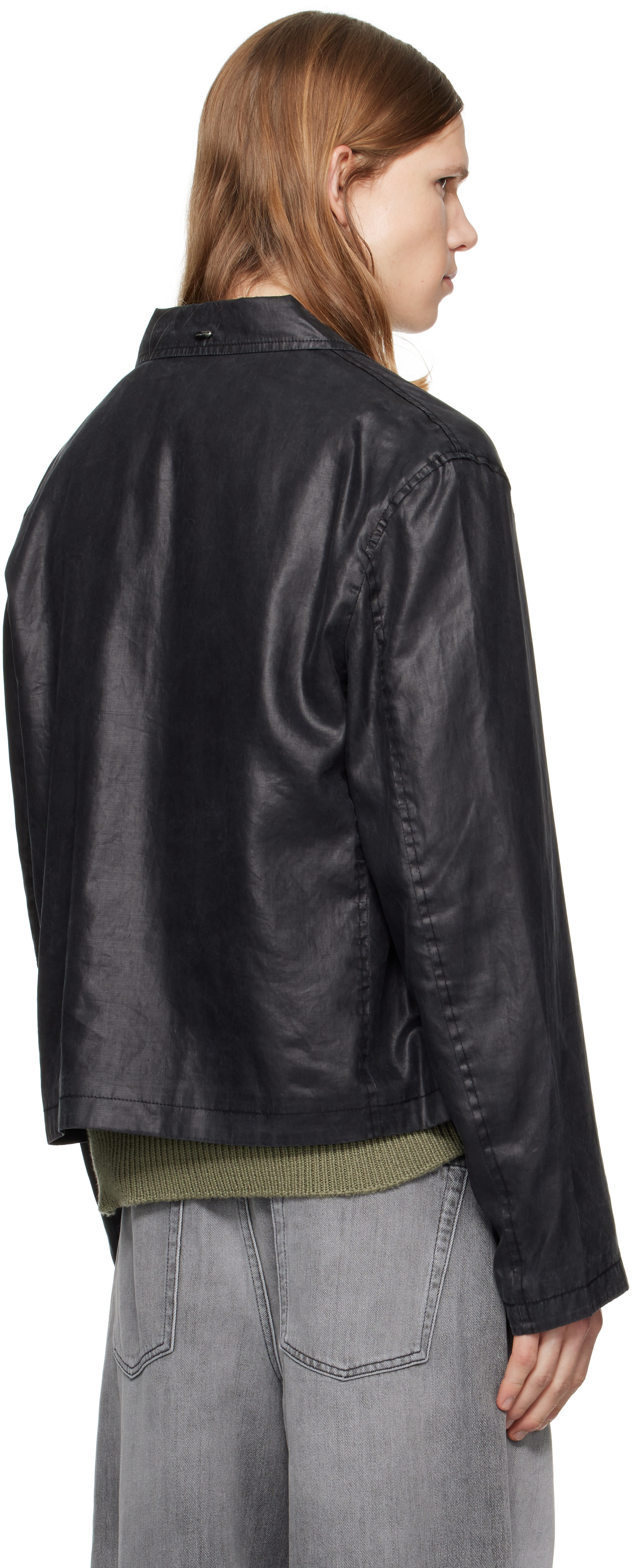 OUR LEGACY - Black Mini Worker Jacket