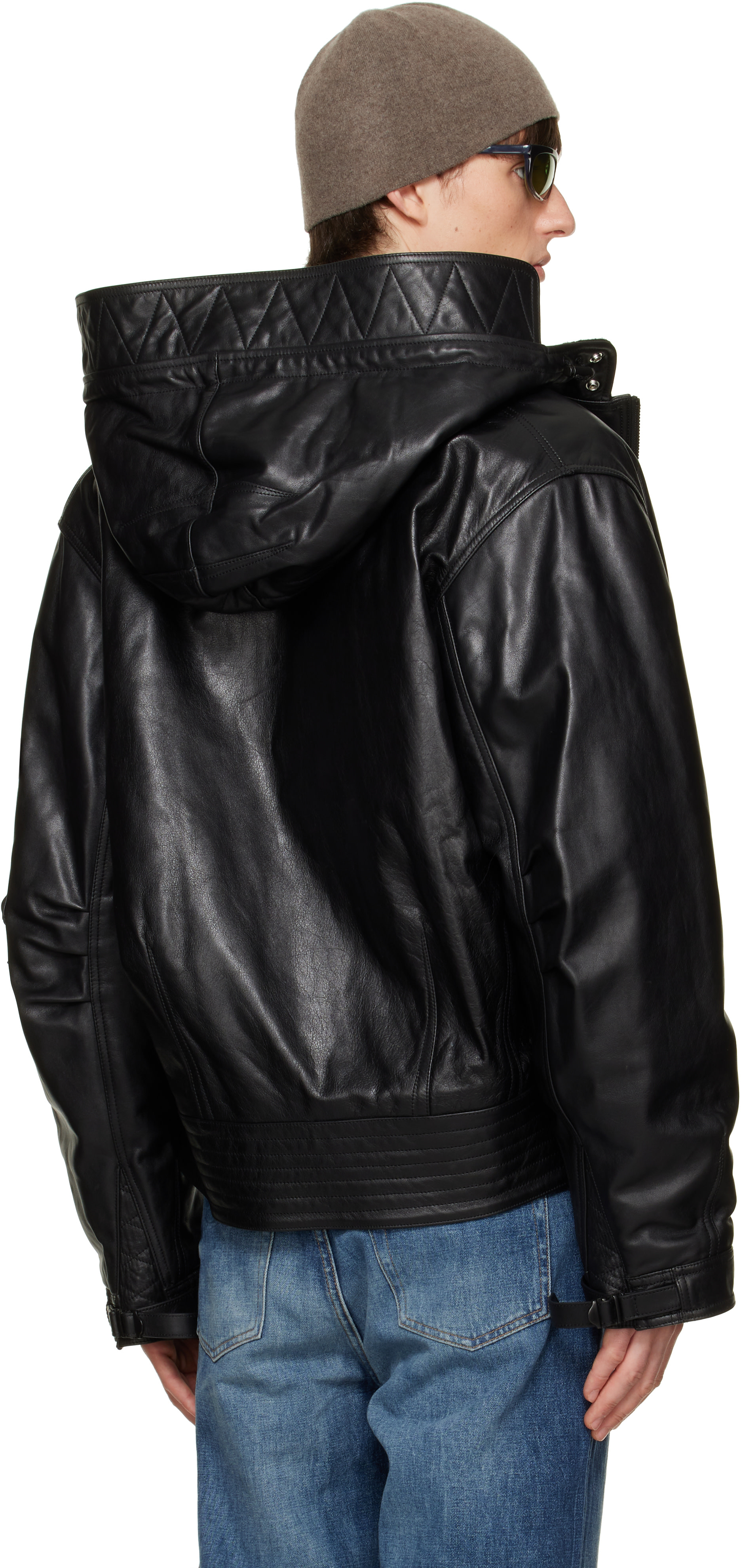 OUR LEGACY - Black Orbit Leather Jacket