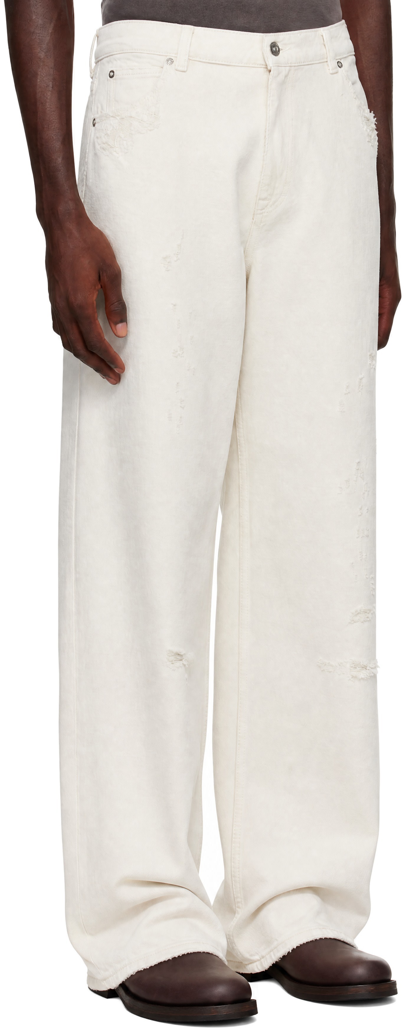 OUR LEGACY - Off-White Vast Cut Jeans