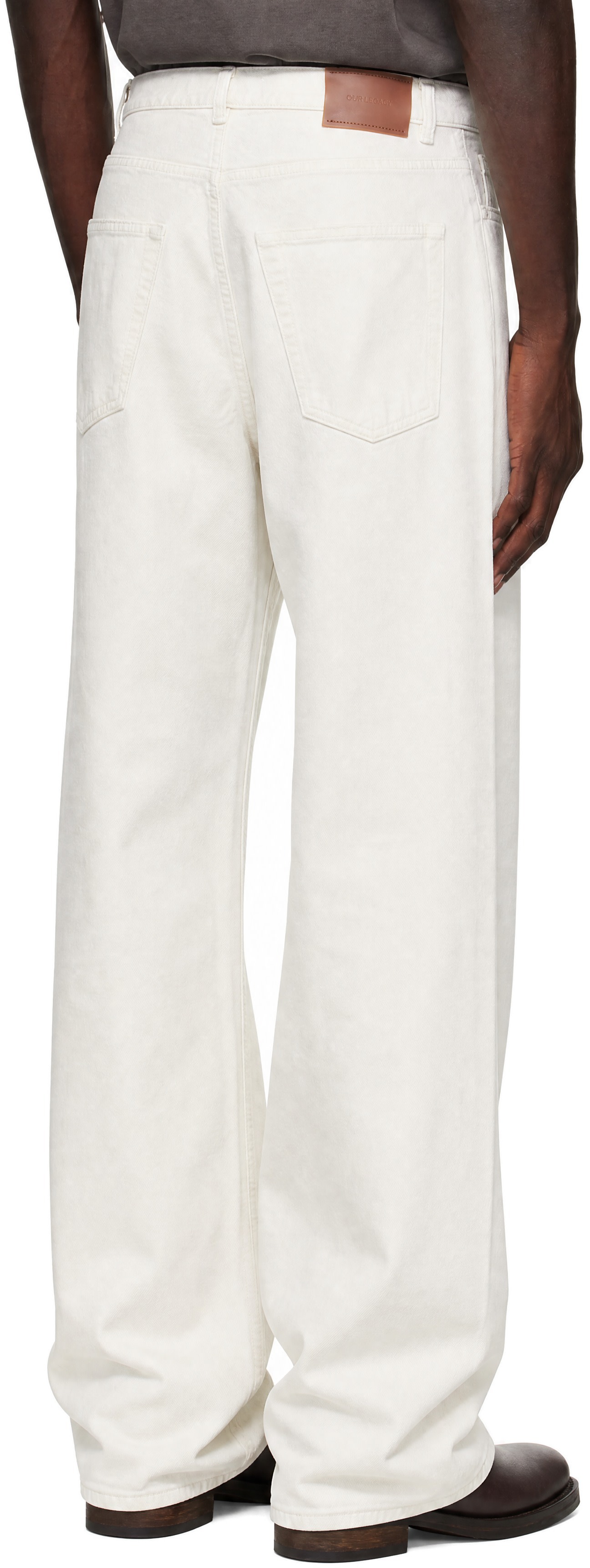OUR LEGACY - Off-White Vast Cut Jeans