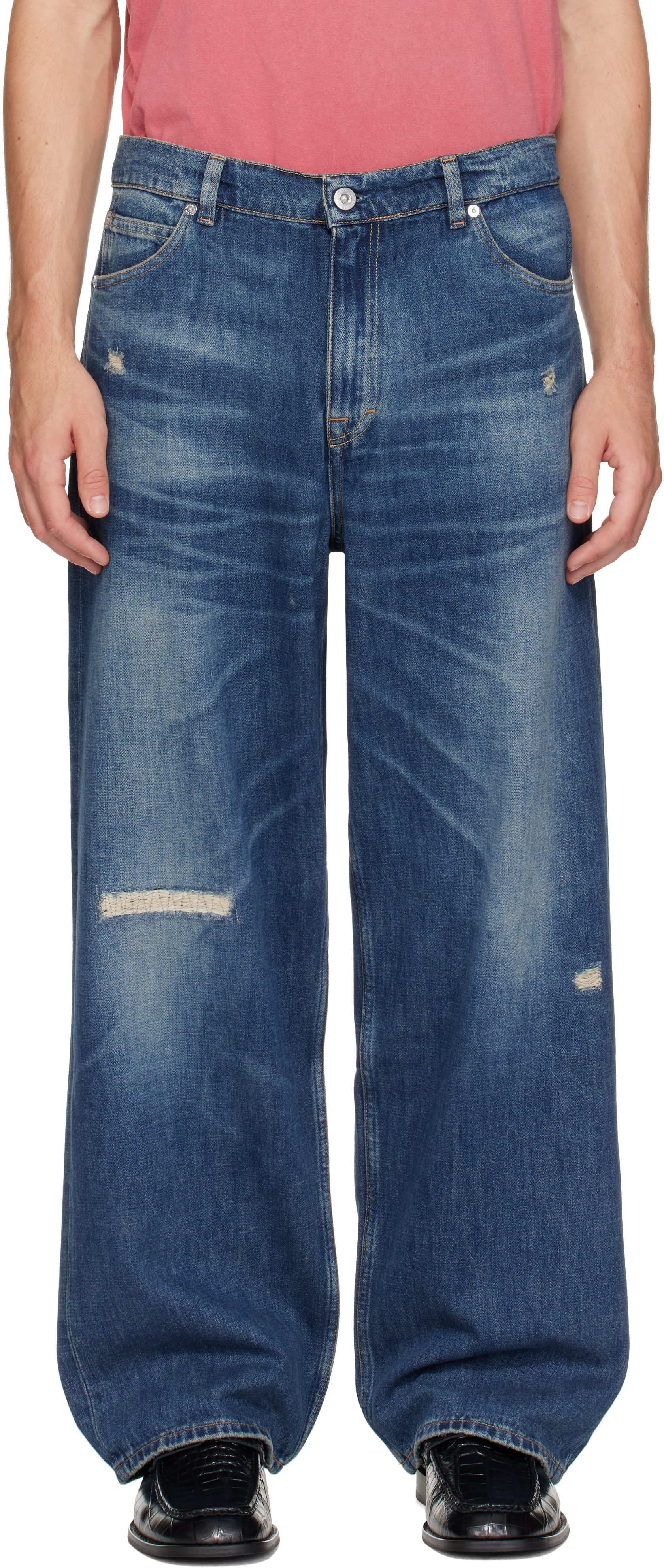 OUR LEGACY - Blue Vast Cut Jeans