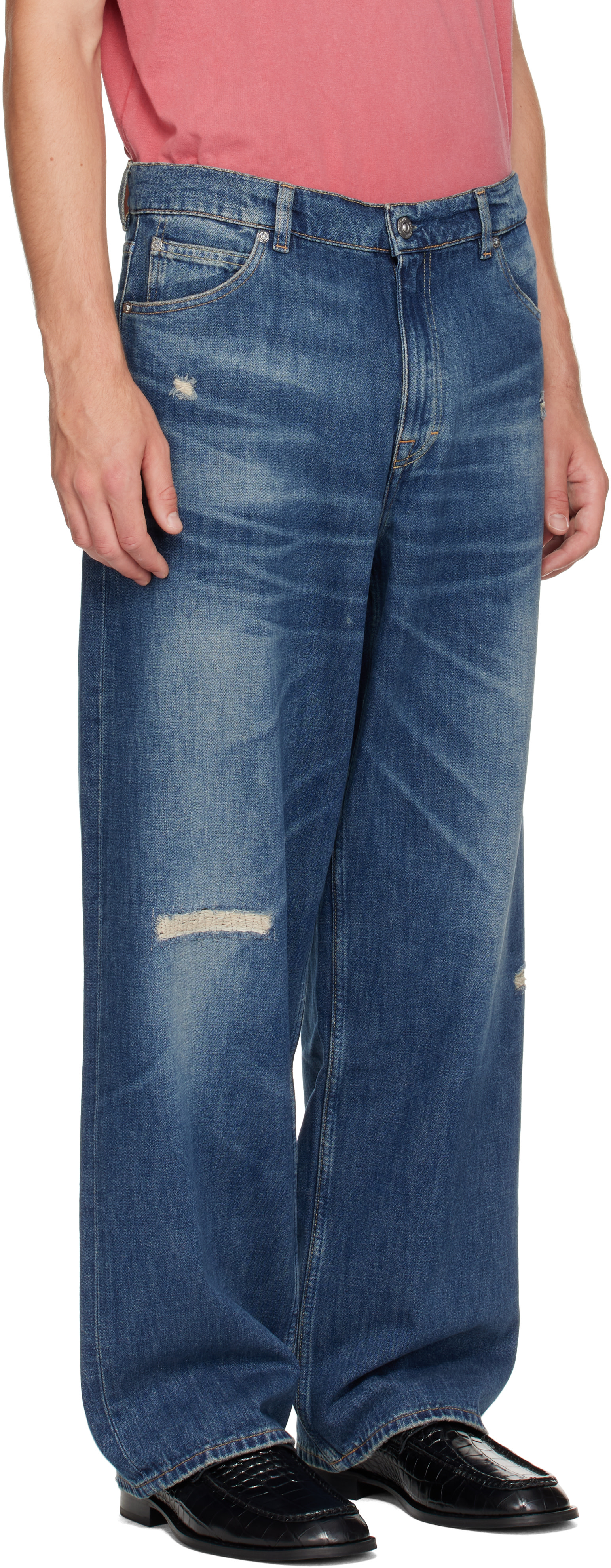 OUR LEGACY - Blue Vast Cut Jeans