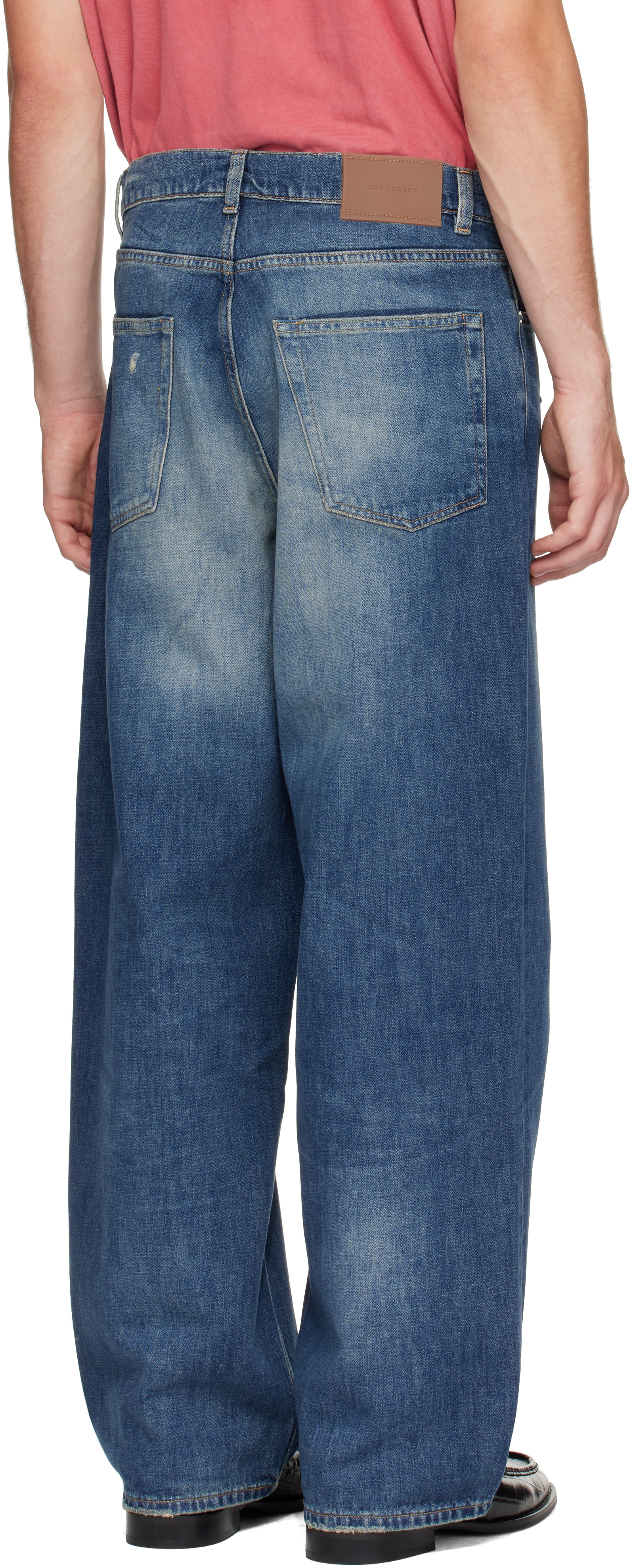 OUR LEGACY - Blue Vast Cut Jeans