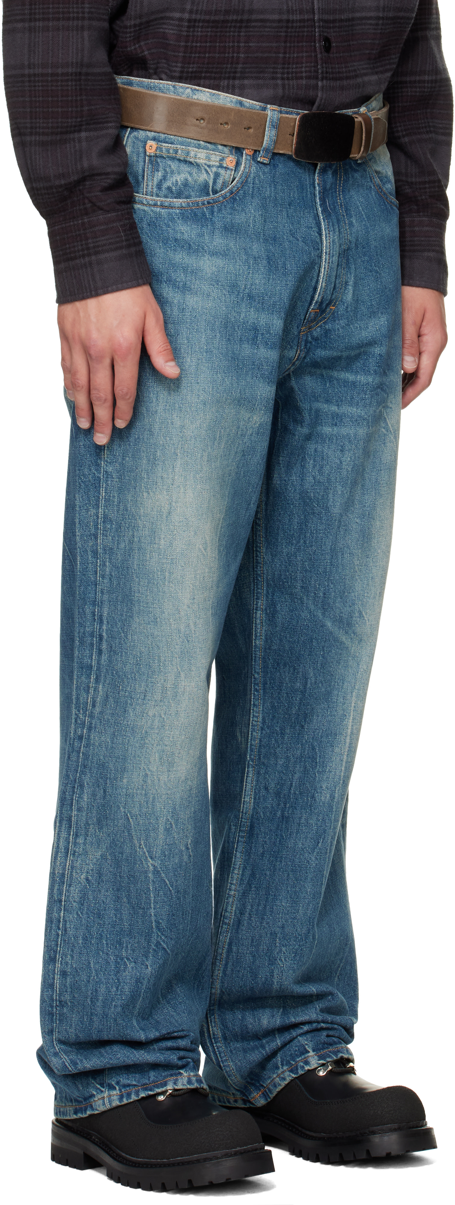 OUR LEGACY - Jean Third Cut bleu