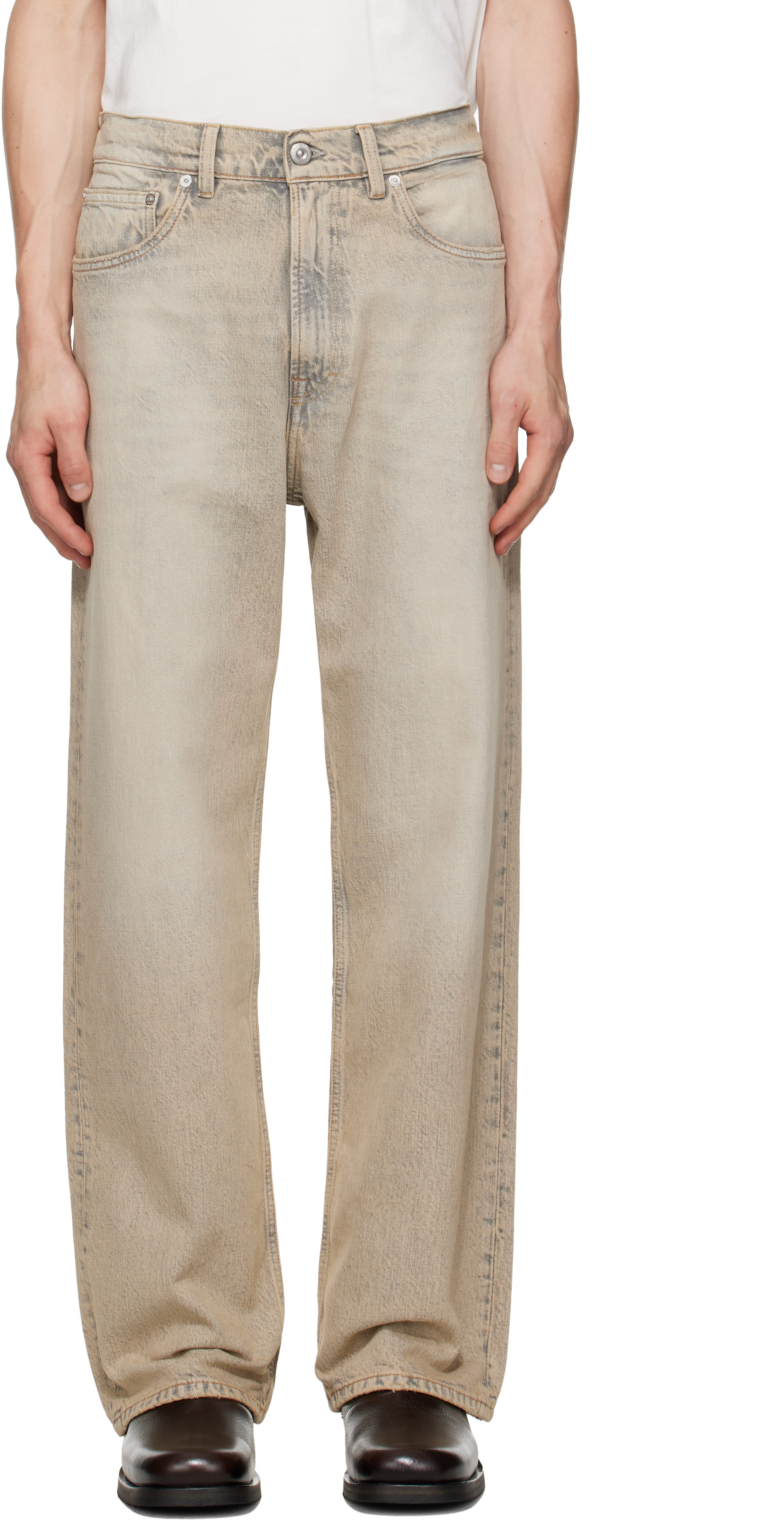 OUR LEGACY - Beige Third Cut Jeans