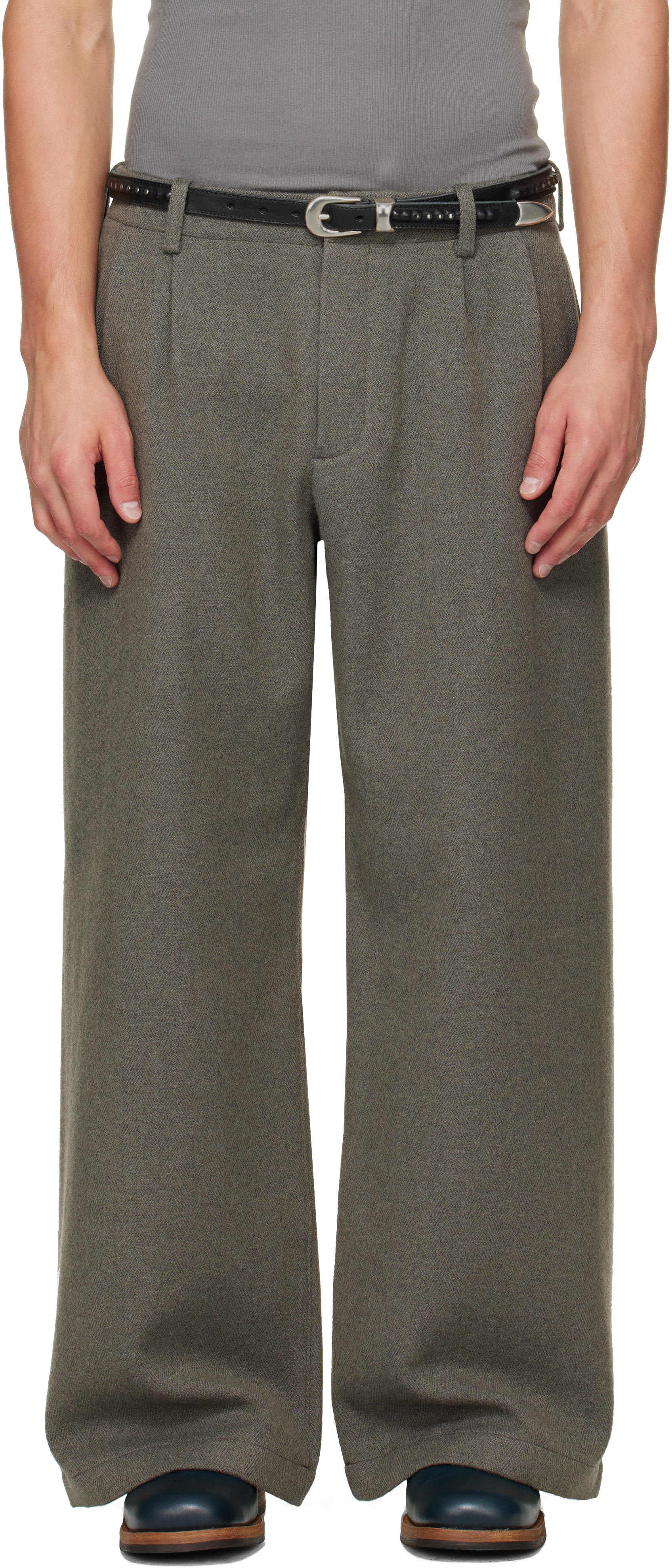 OUR LEGACY: Gray Bridge Chino Trousers | SSENSE Japan