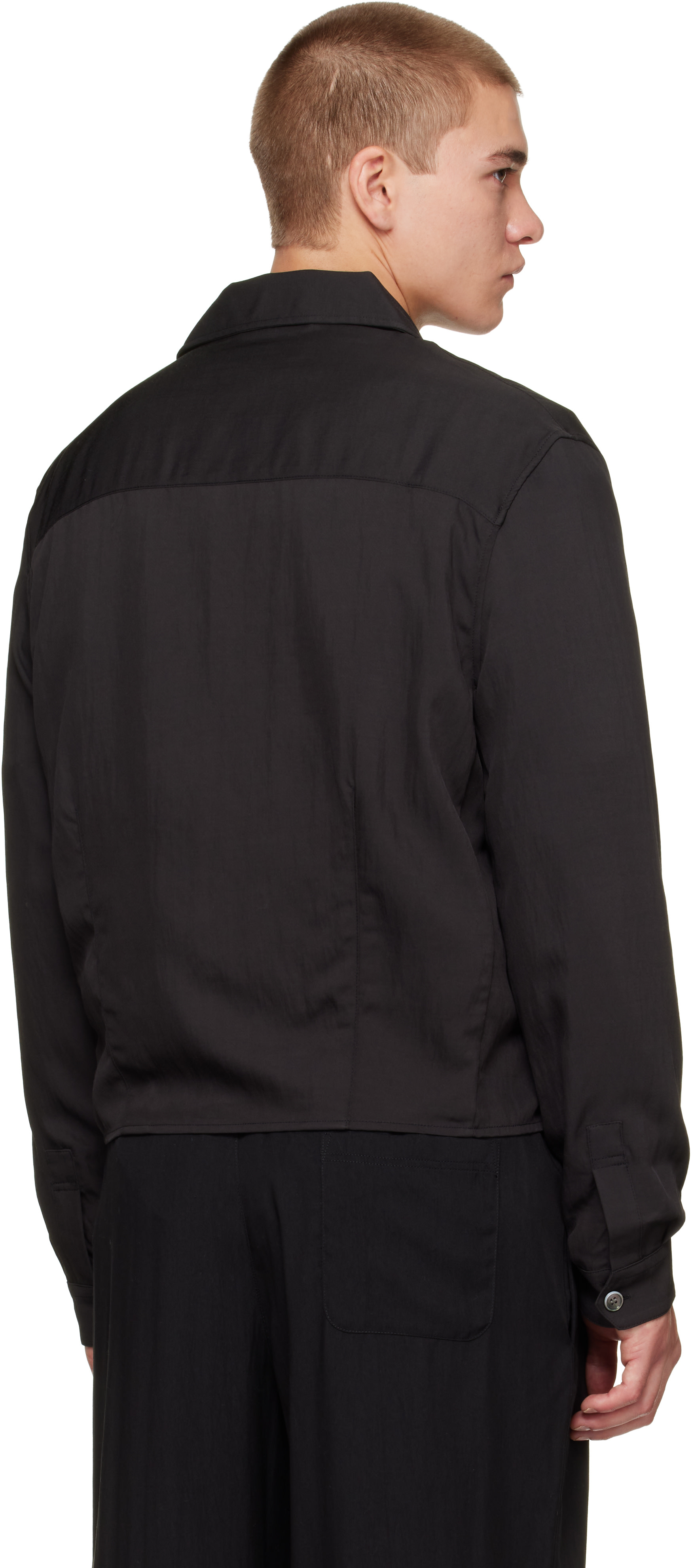 OUR LEGACY - Black Sift Zip Overshirt