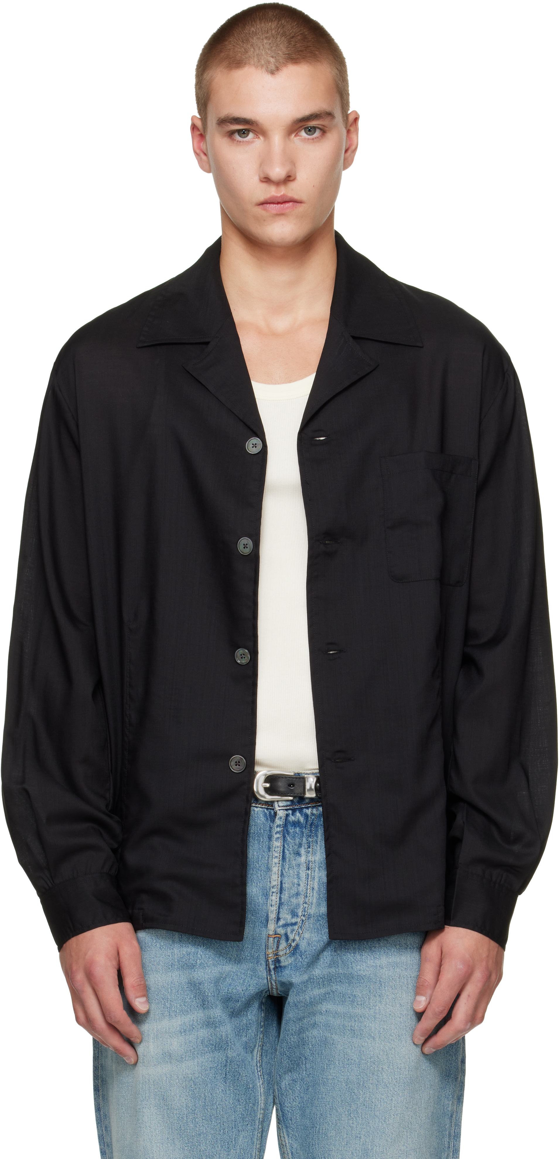 OUR LEGACY - Black Private Shirt