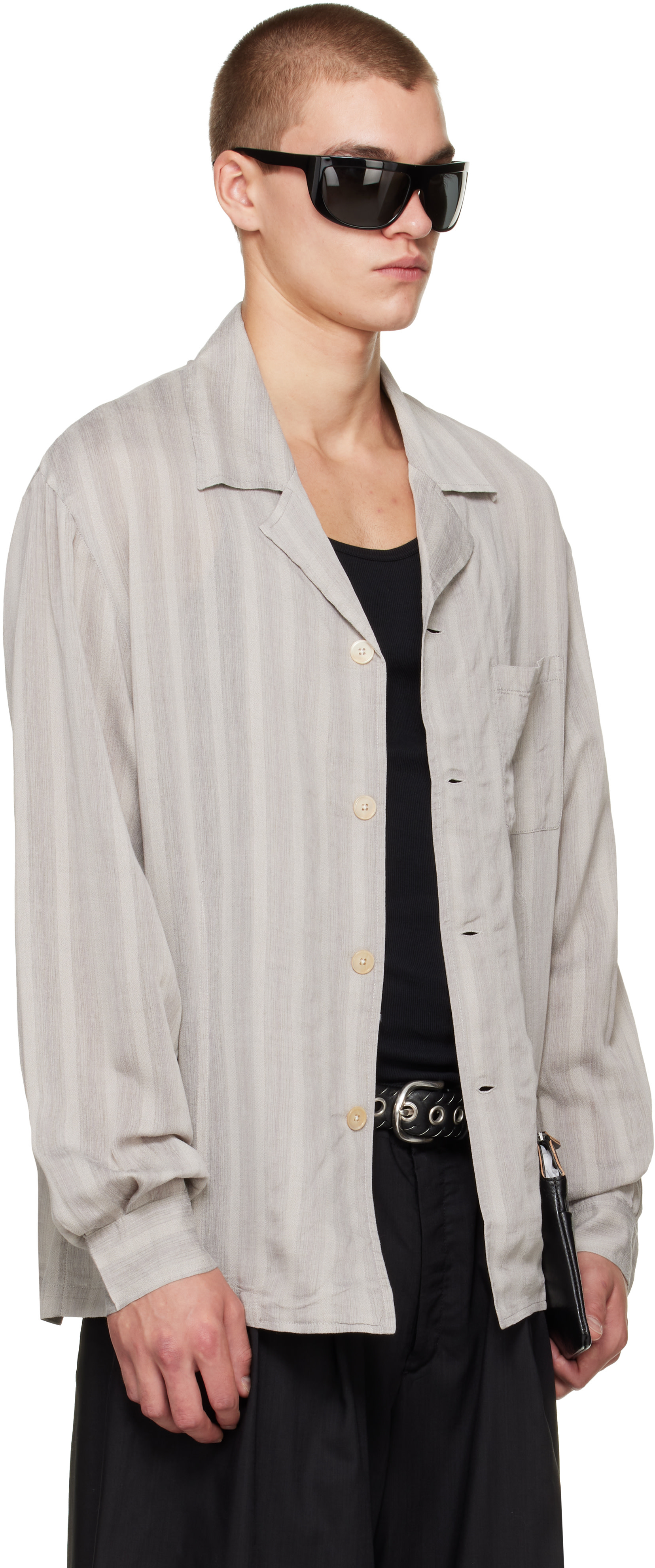 OUR LEGACY - Gray Private Shirt