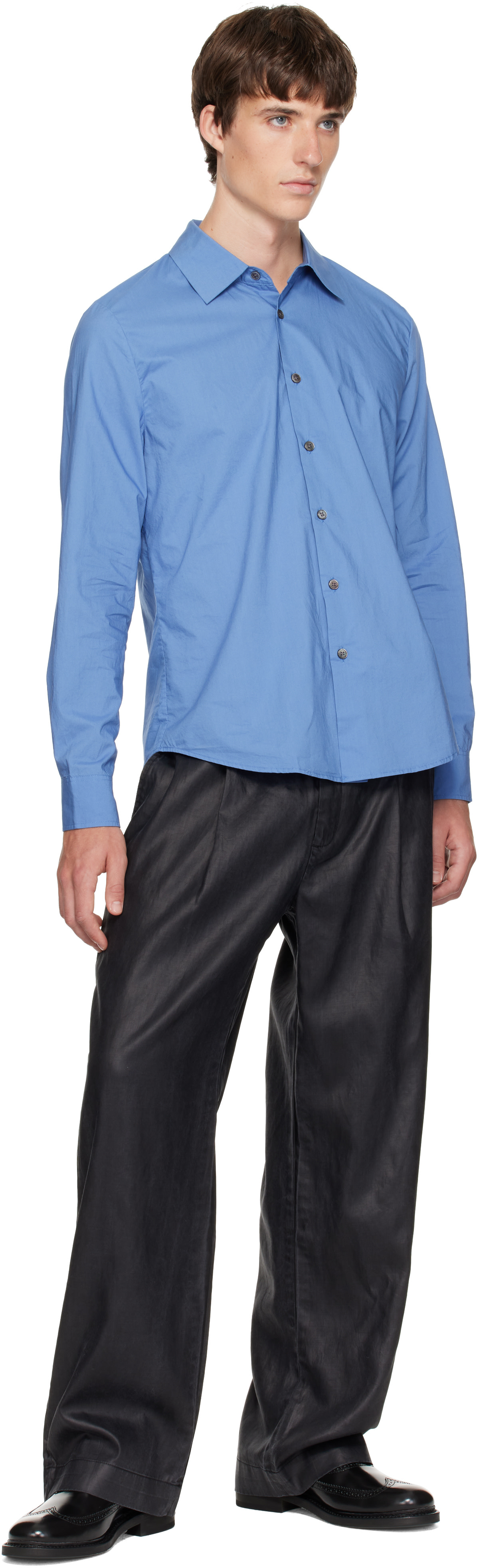 OUR LEGACY - Blue Clean Shirt