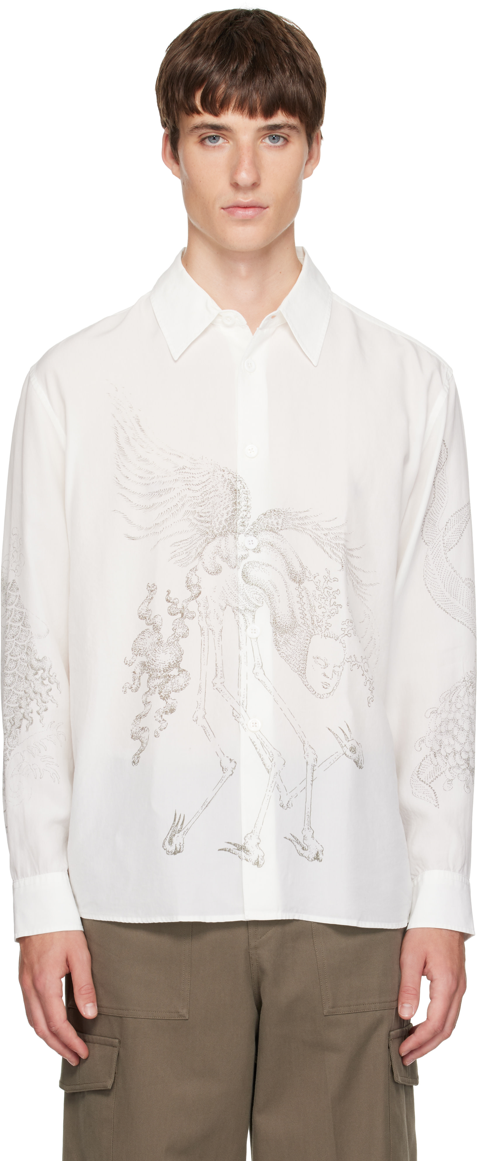OUR LEGACY - White Beyond Shirt