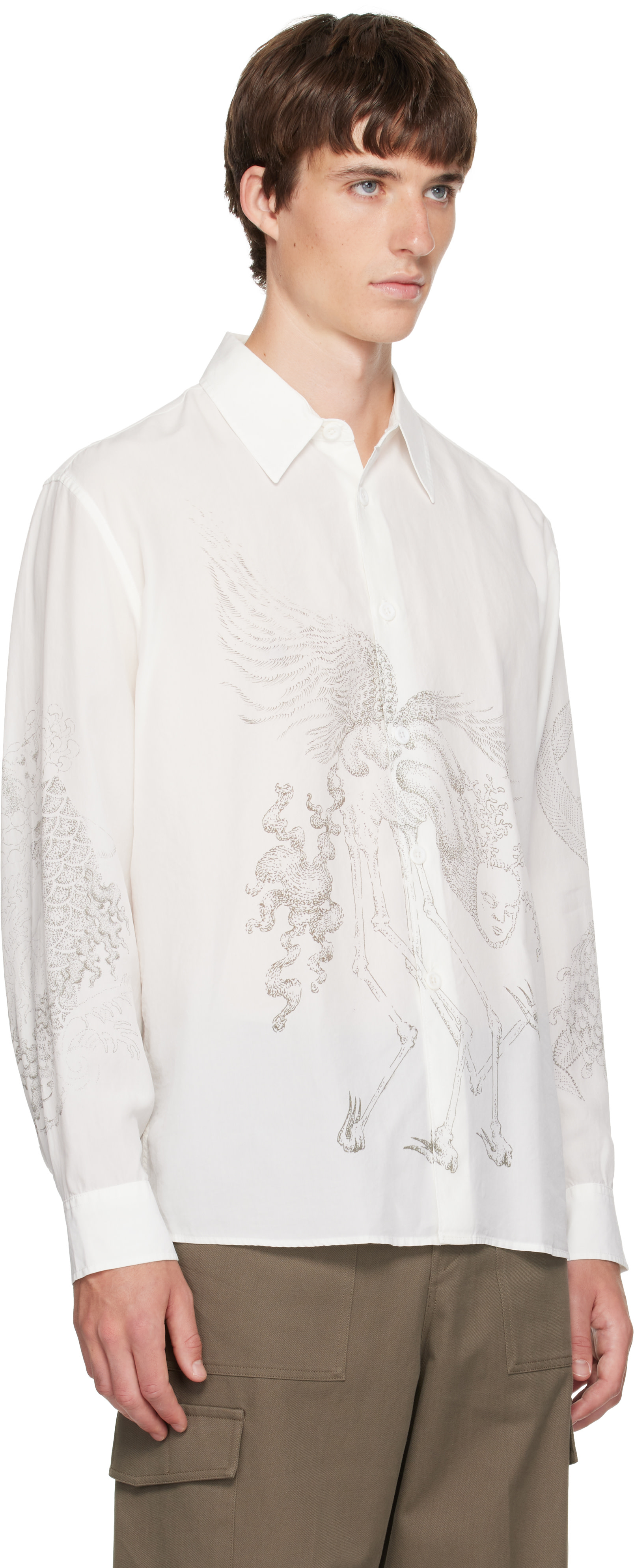 OUR LEGACY - Chemise Beyond blanche