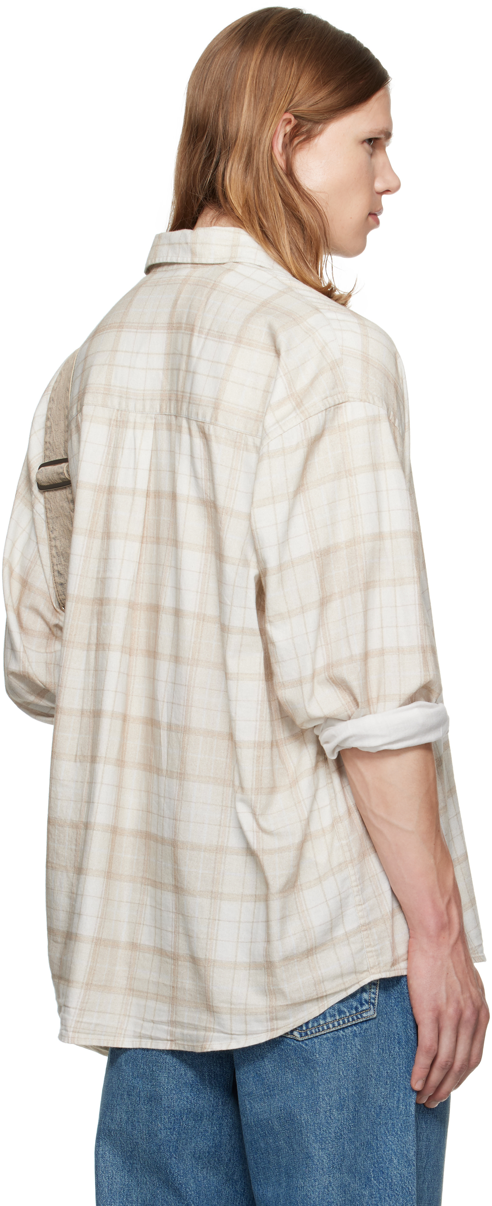 OUR LEGACY - Beige Borrowed Shirt