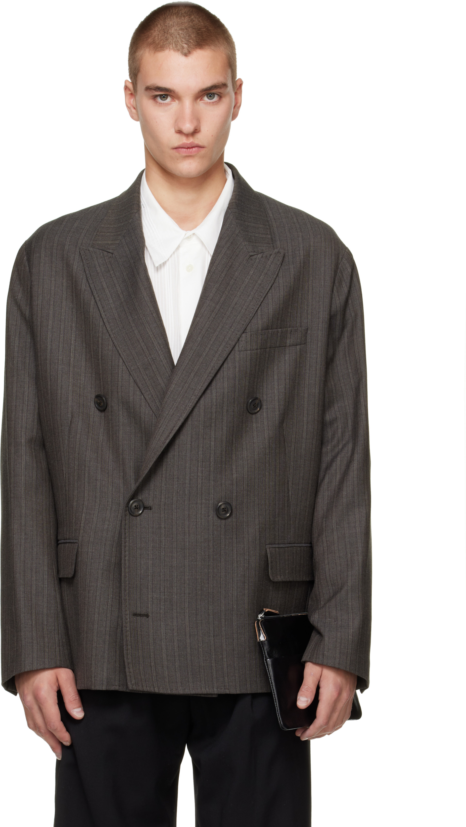 OUR LEGACY - Brown Halt Blazer