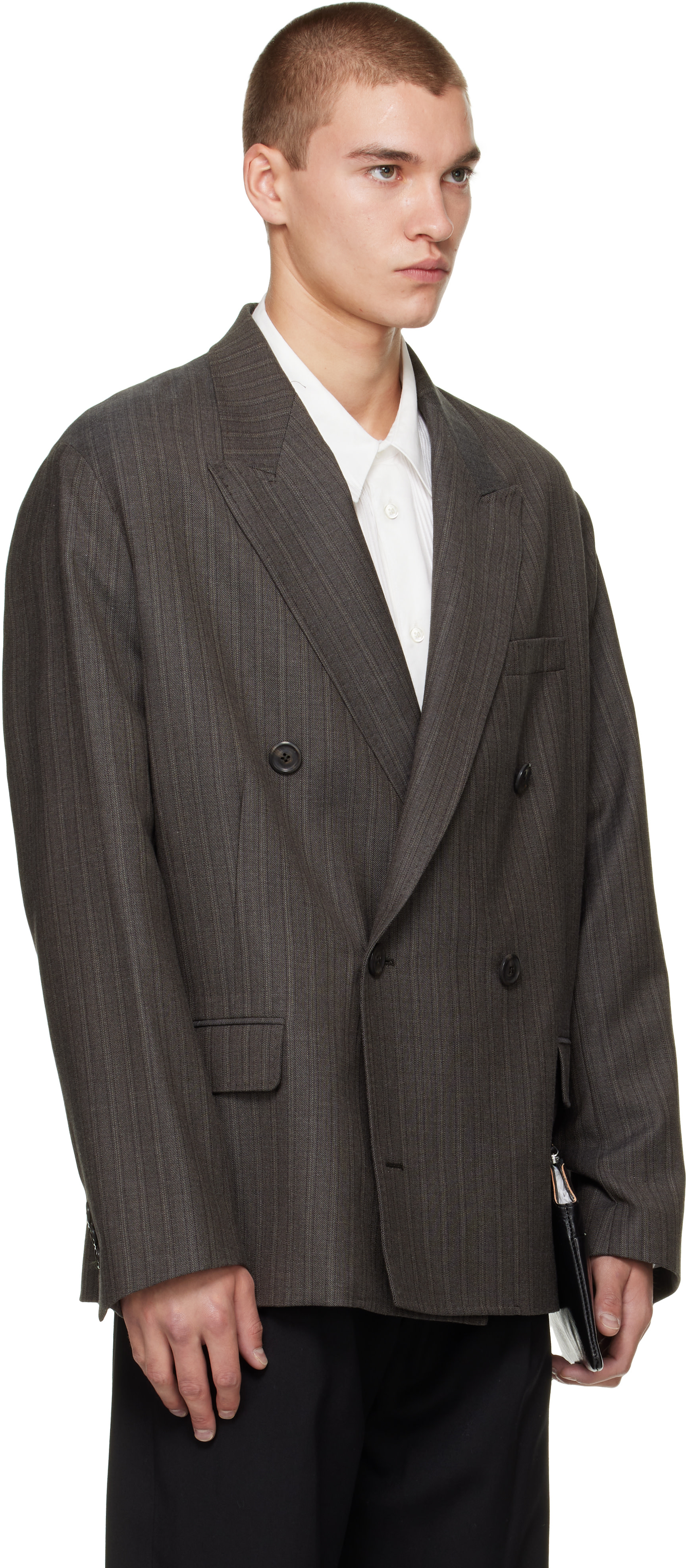 OUR LEGACY - Brown Halt Blazer