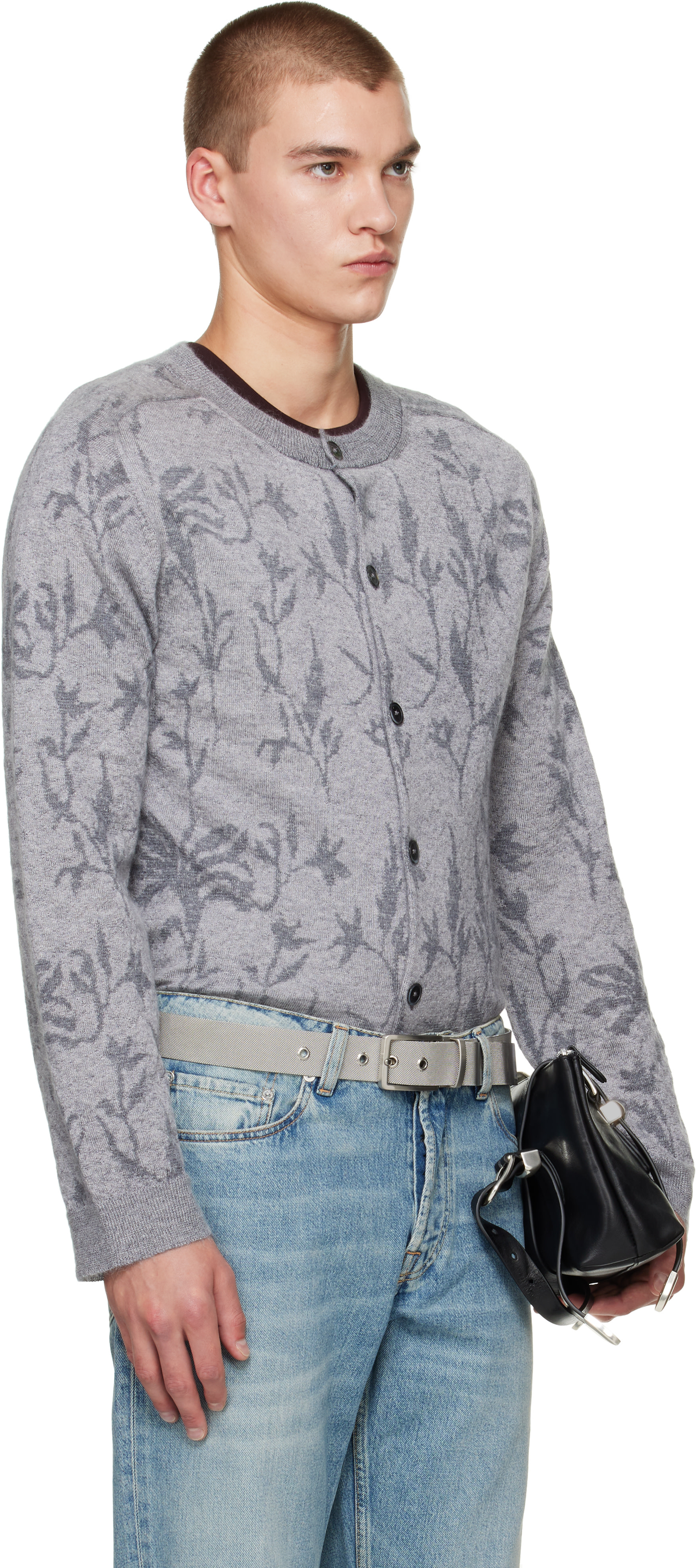 OUR LEGACY - Cardigan True gris