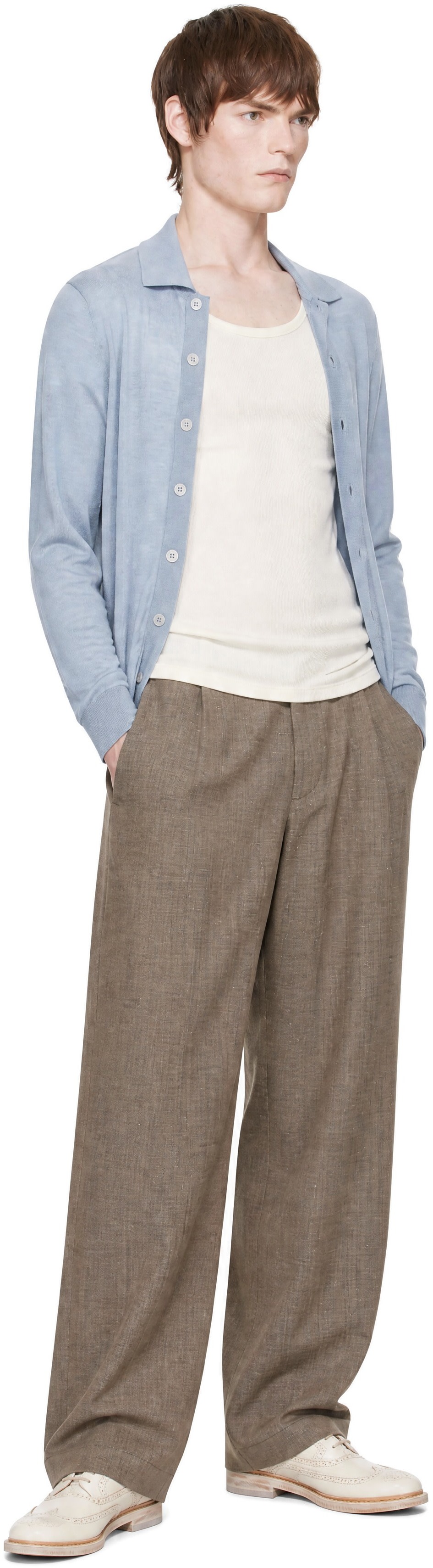 OUR LEGACY - Blue Fall Cardigan