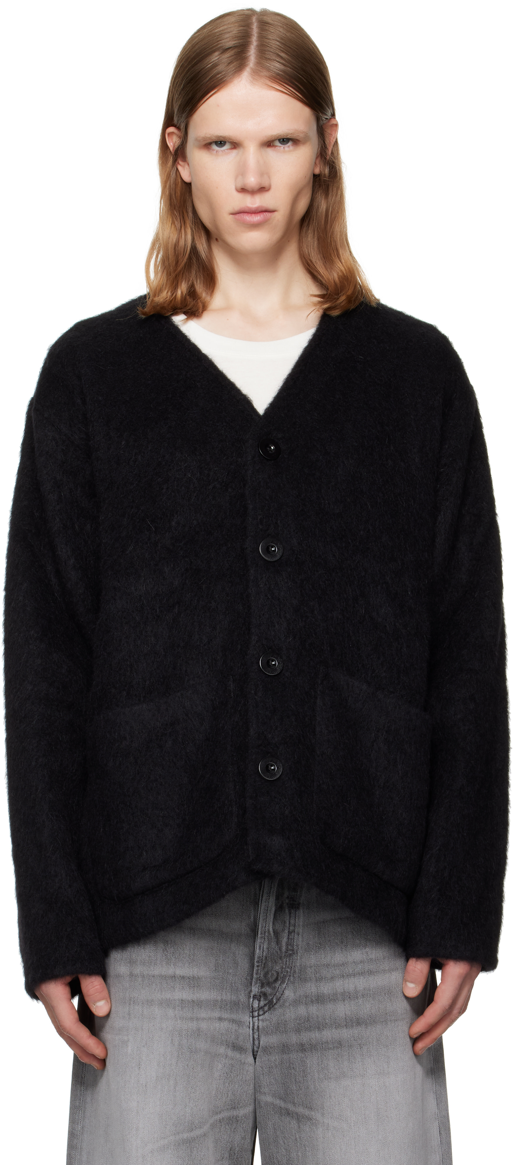 OUR LEGACY - Black Wool Cardigan