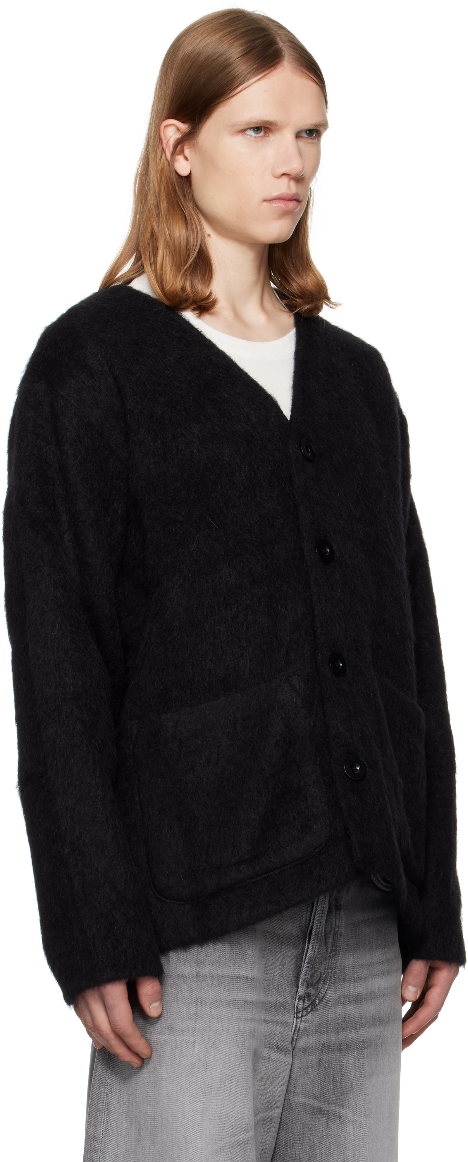 OUR LEGACY - Black Wool Cardigan