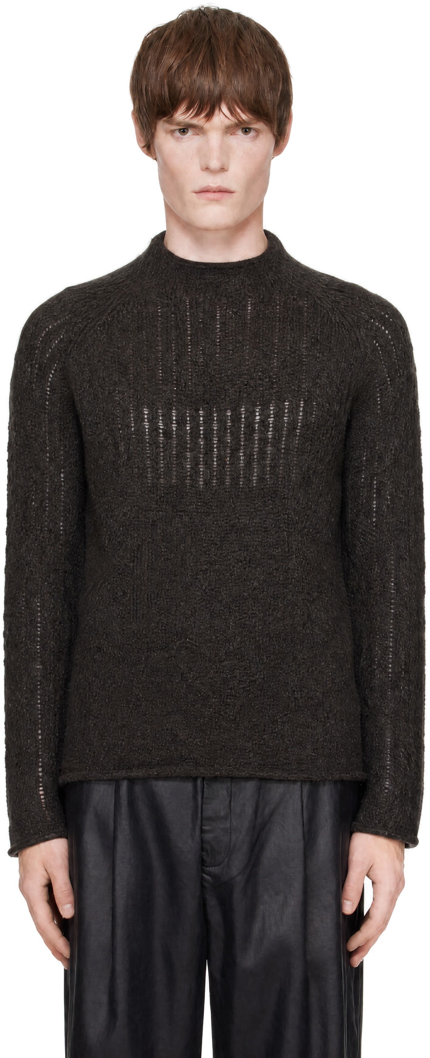 OUR LEGACY - Pull Rider Popover brun