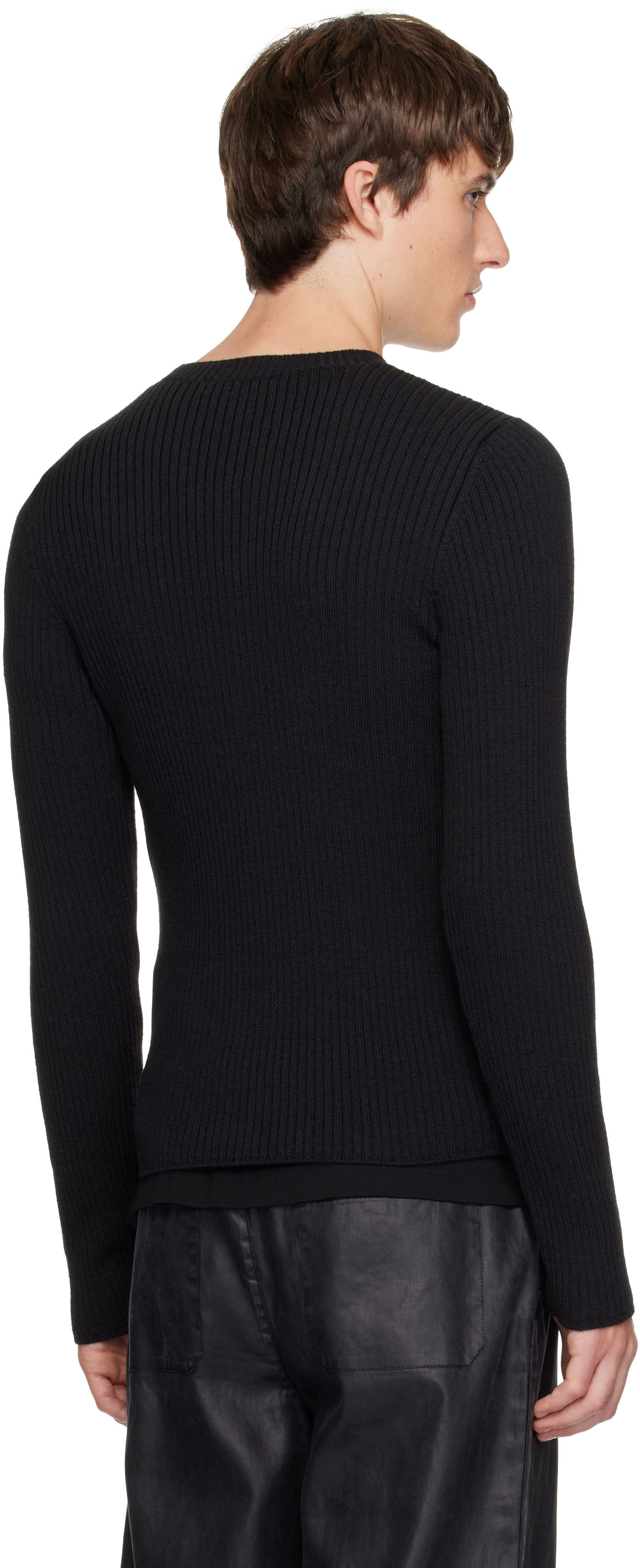 OUR LEGACY - Black Compact Roundneck Sweater
