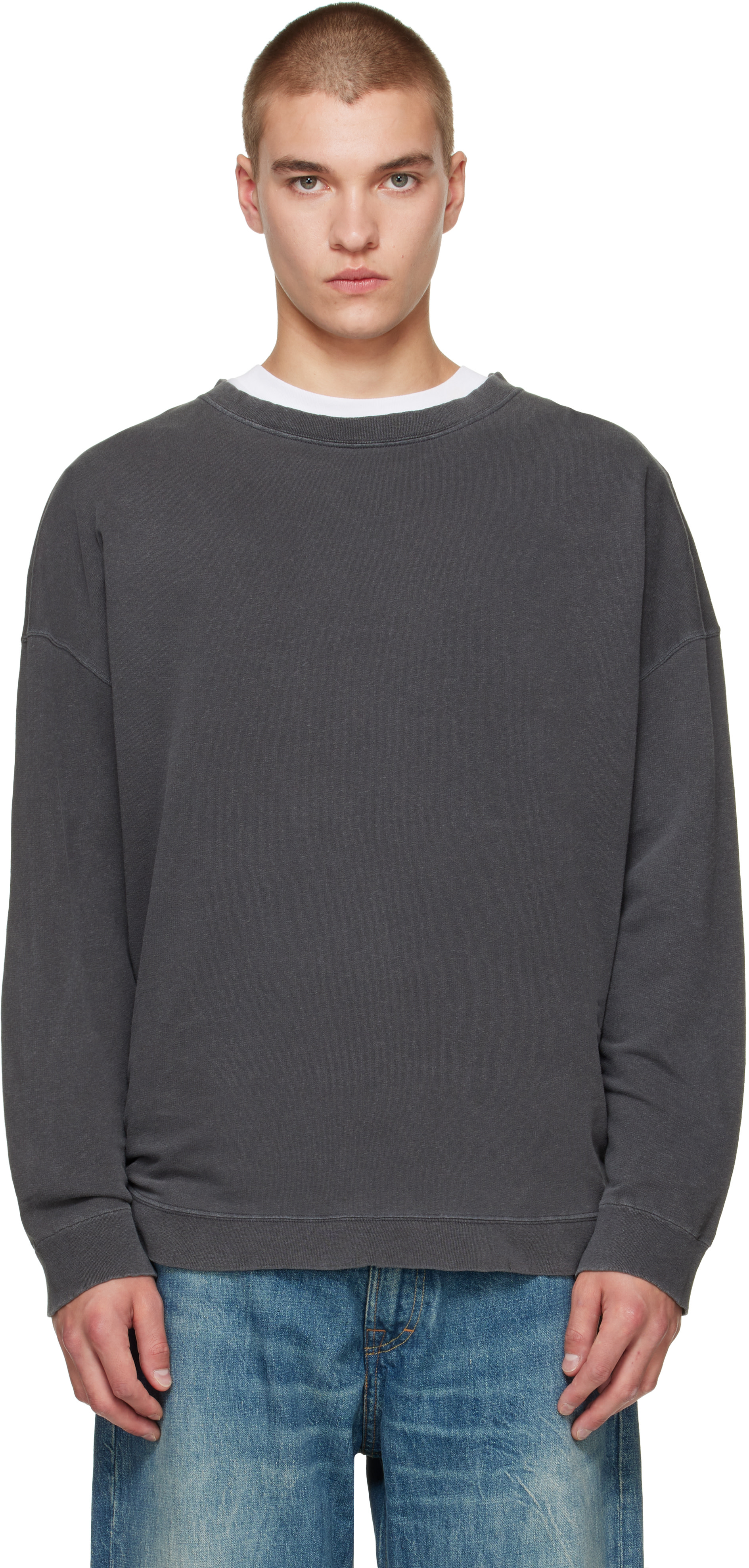OUR LEGACY - Gray Slack Sweatshirt