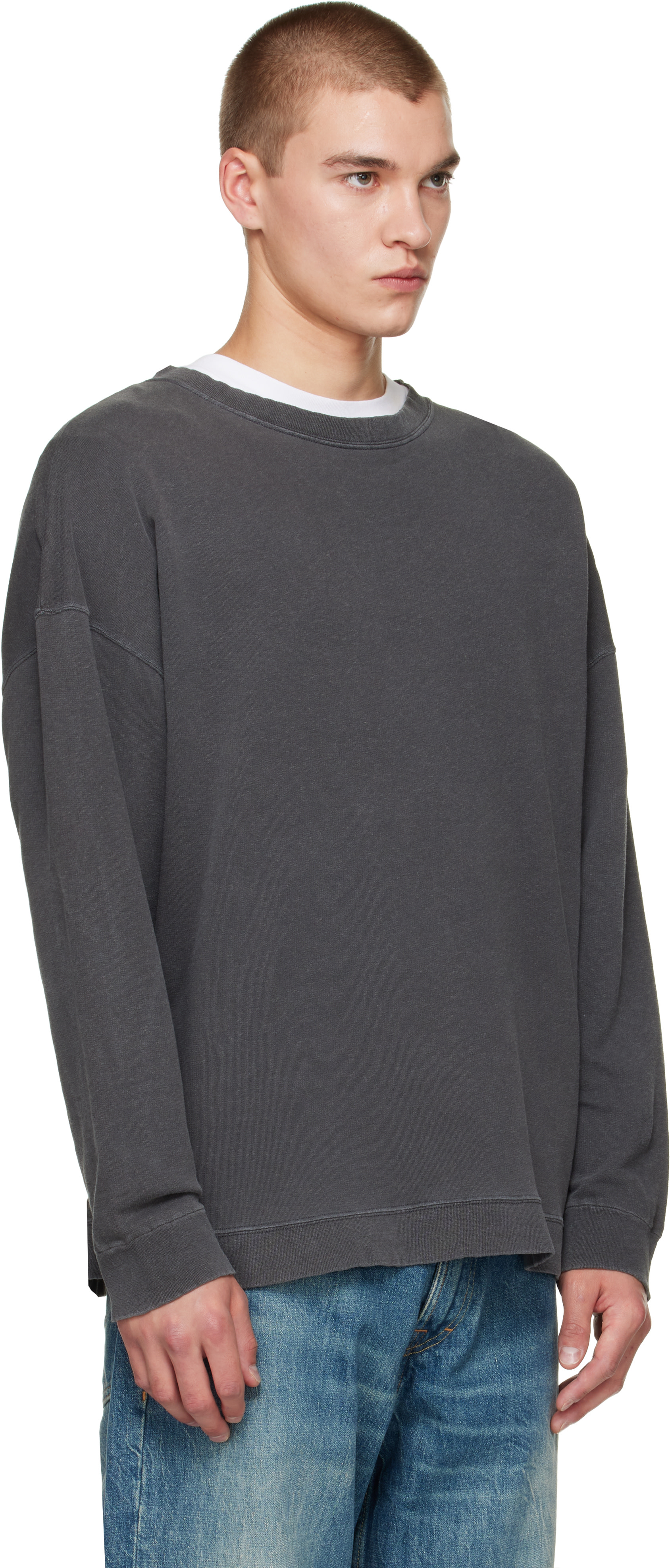 OUR LEGACY - Gray Slack Sweatshirt