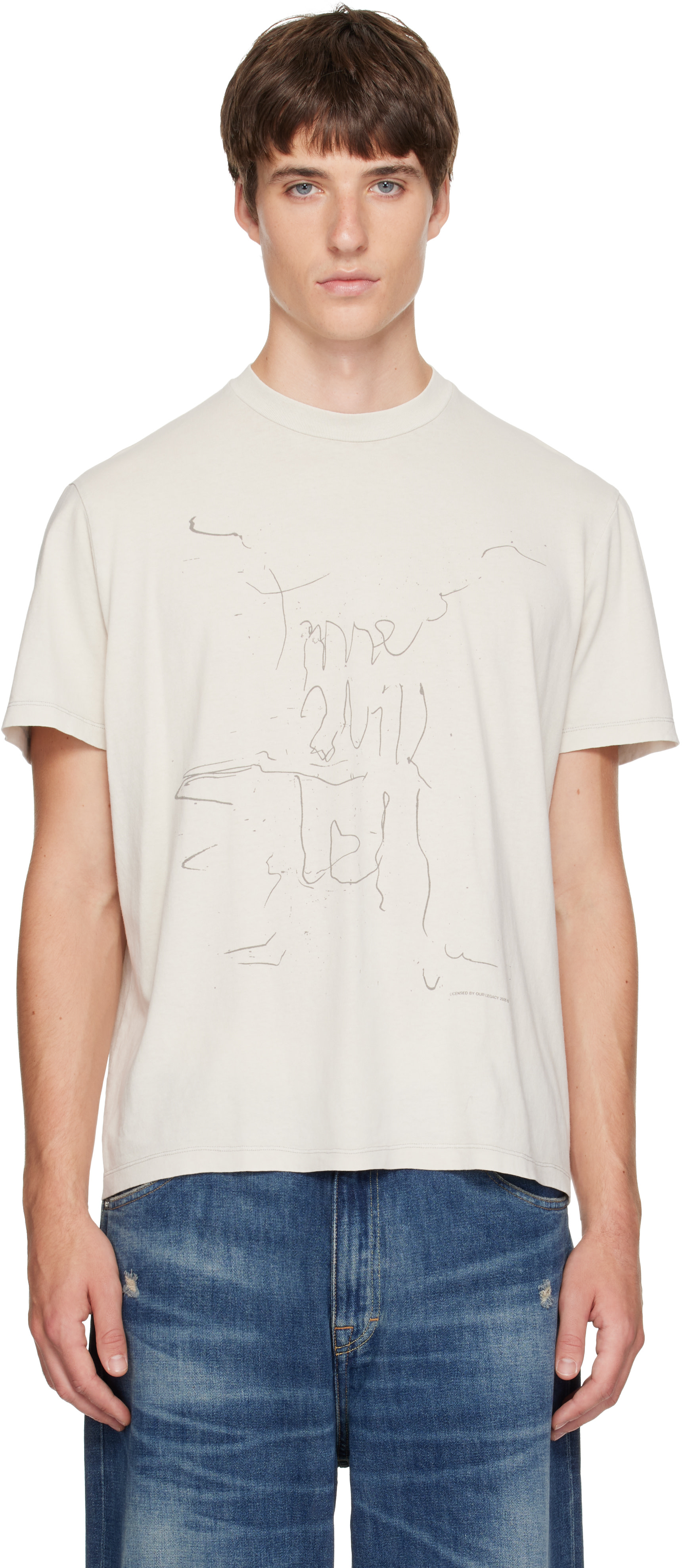 OUR LEGACY - Off-White Box T-shirt