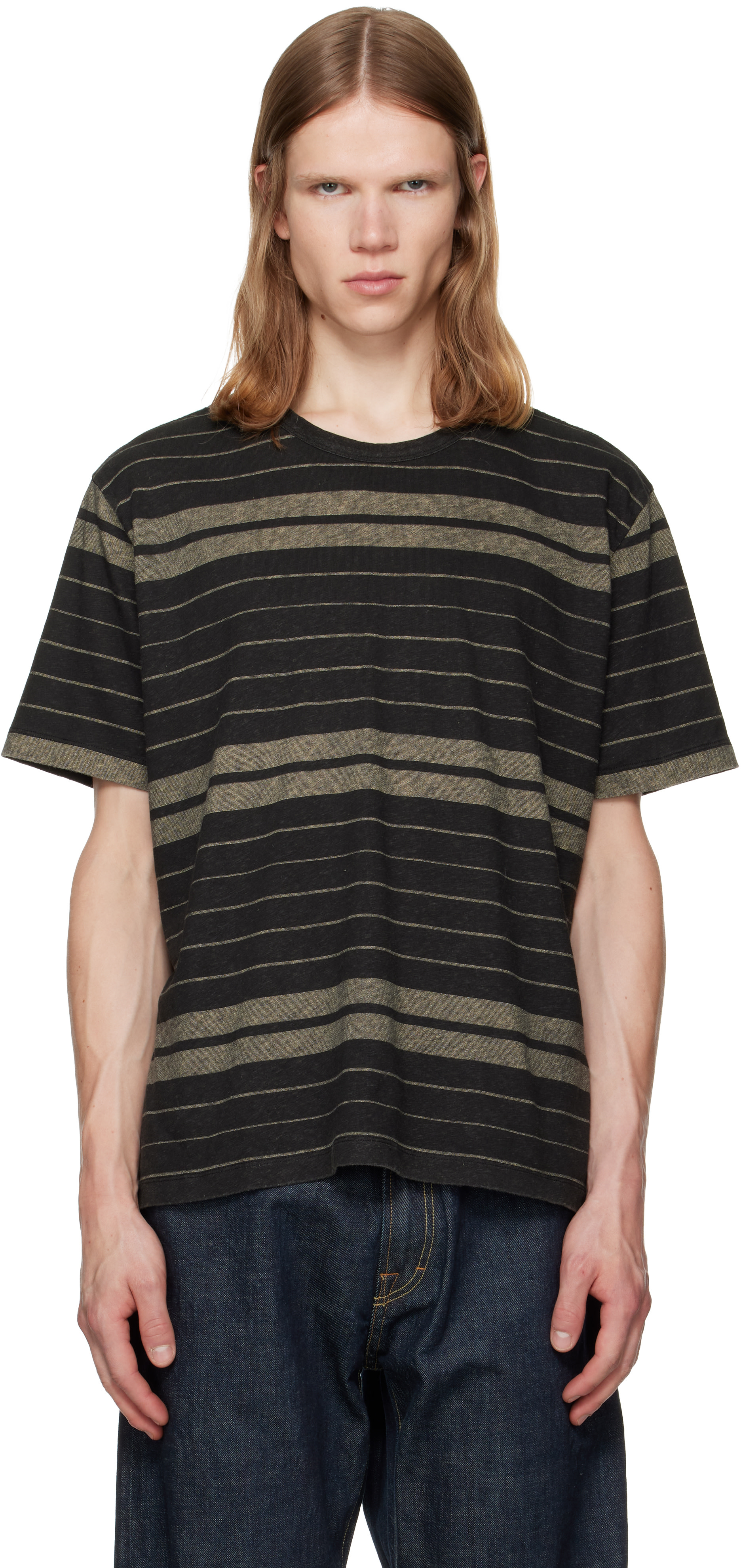 OUR LEGACY: グレー New Box Tシャツ | SSENSE 日本