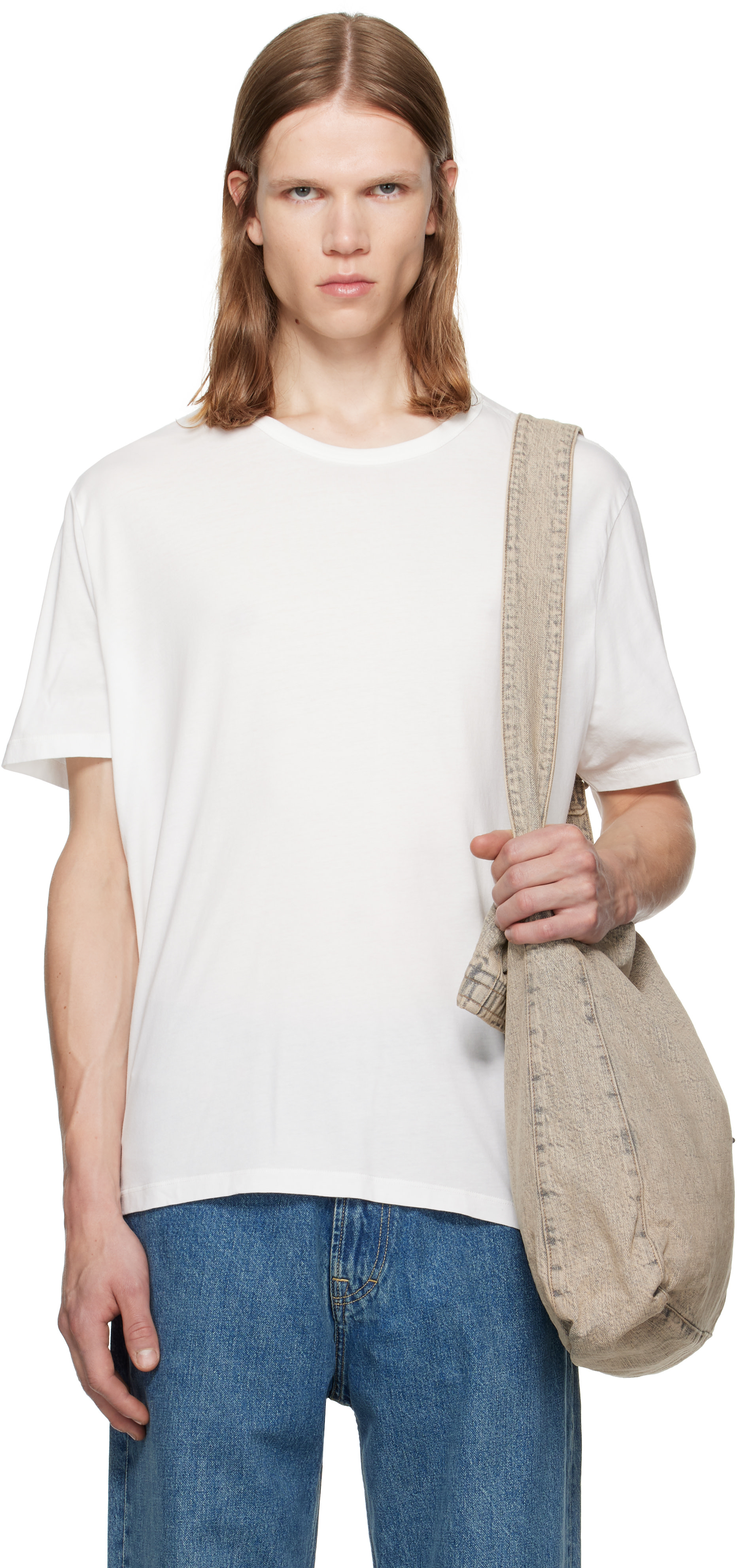 OUR LEGACY: ホワイト New Box Tシャツ | SSENSE 日本