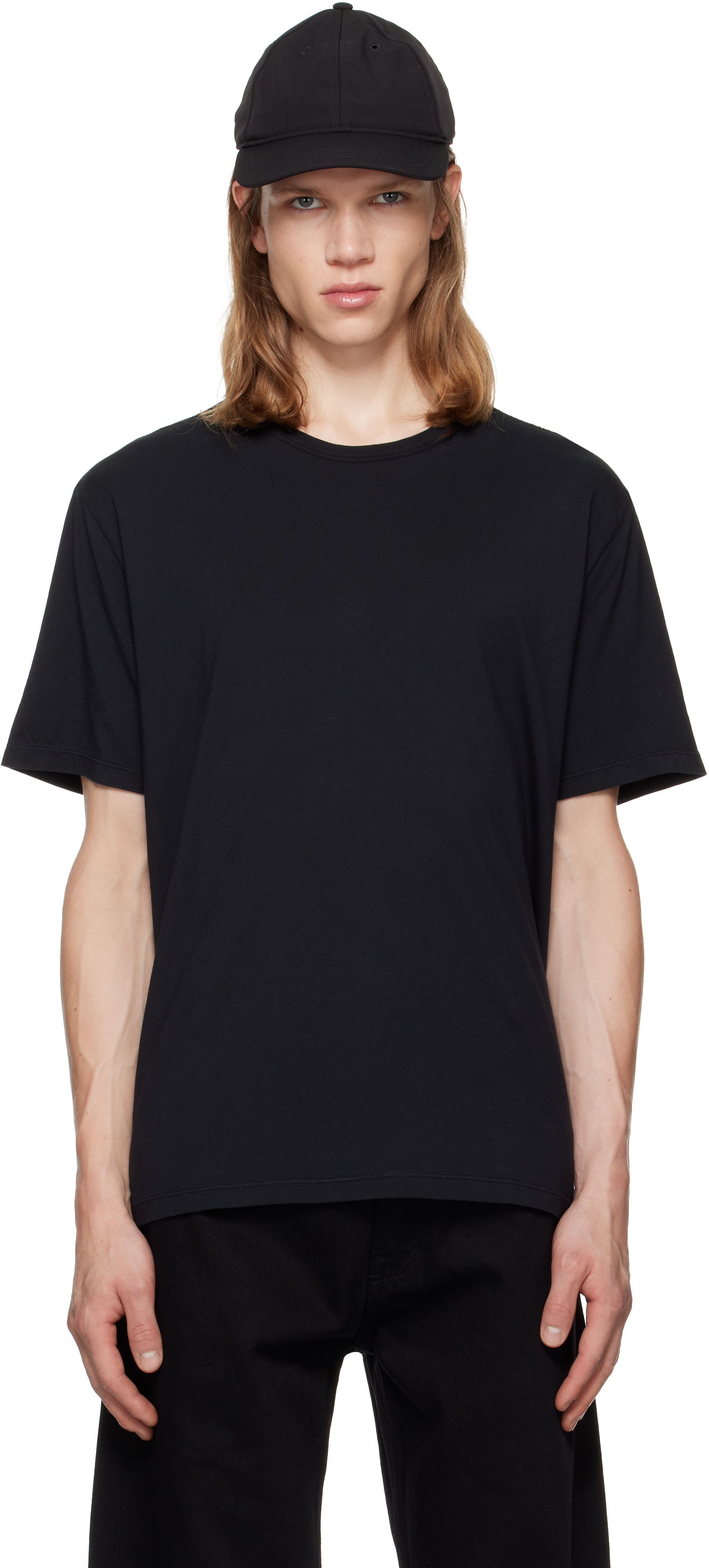 トップス Our Legacy NEW BOX T-SHIRT OUR LEGACY: Black New Box T-shirt | SSENSE