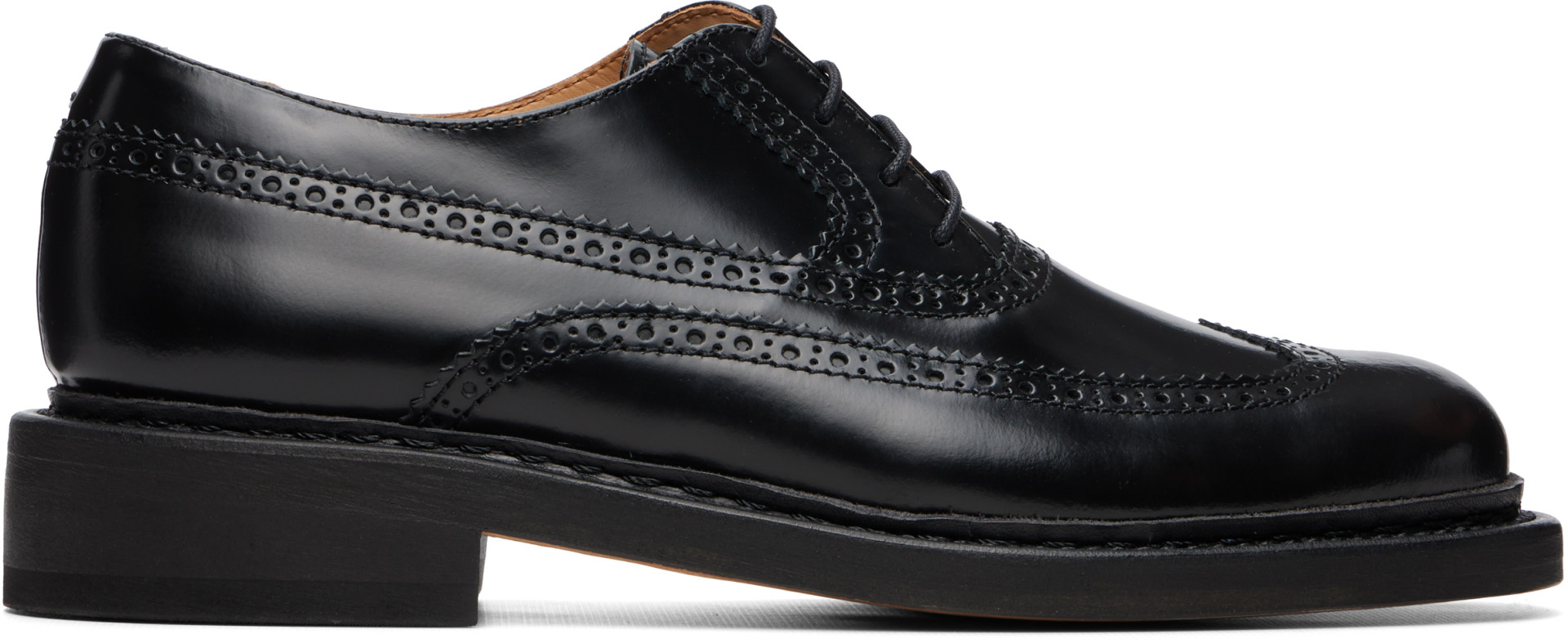 OUR LEGACY - Black Brogue Parade Derbys